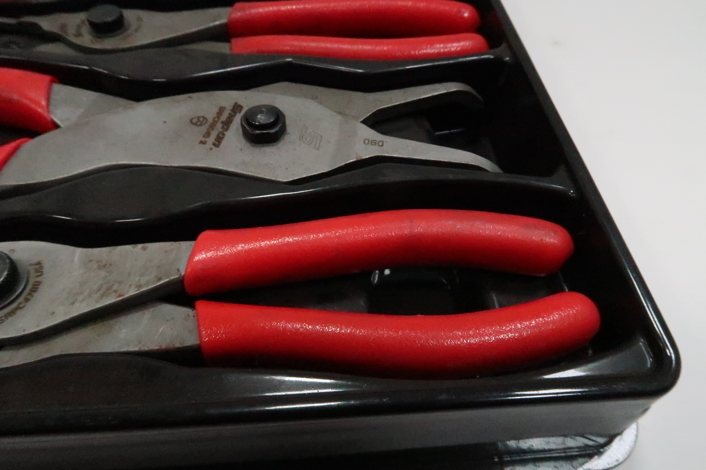 Snap-on Tools SRPCR107 7pc Snap Ring Pliers Set - Red 0758