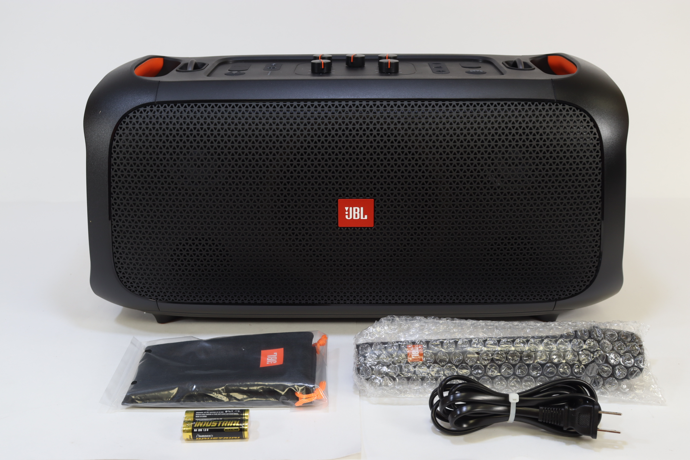 JBL JBLPARTYBOXGOBAM Portable Party Speaker Black PartyBox On-The-Go