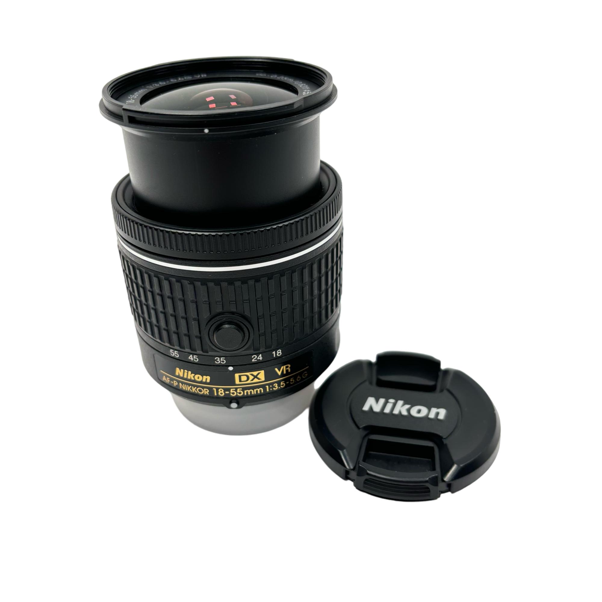 Nikon AF-P DX Nikkor Zoom 18-55mm popular f/3.5-5.6G VR