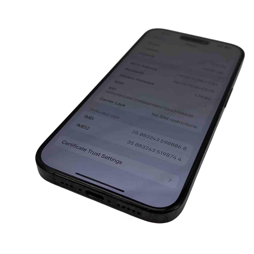Apple iPhone 15 Pro A2848 MTQM3LL/A 128GB Gray No SIM Restrictions