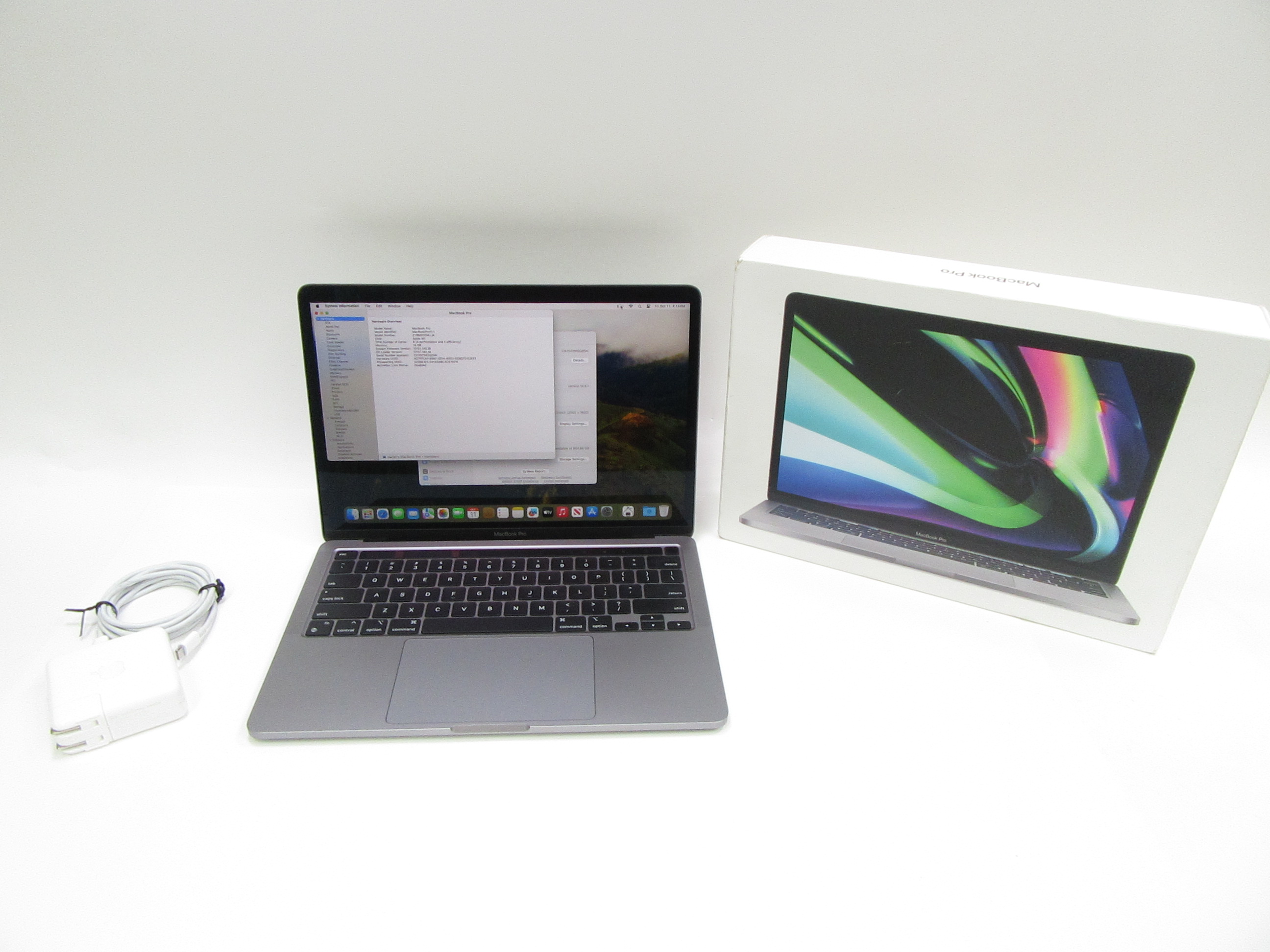 Apple MacBook Pro 2020 MYDA2LL/A Apple M1 3.2GHz 16GB RAM 1TB SSD