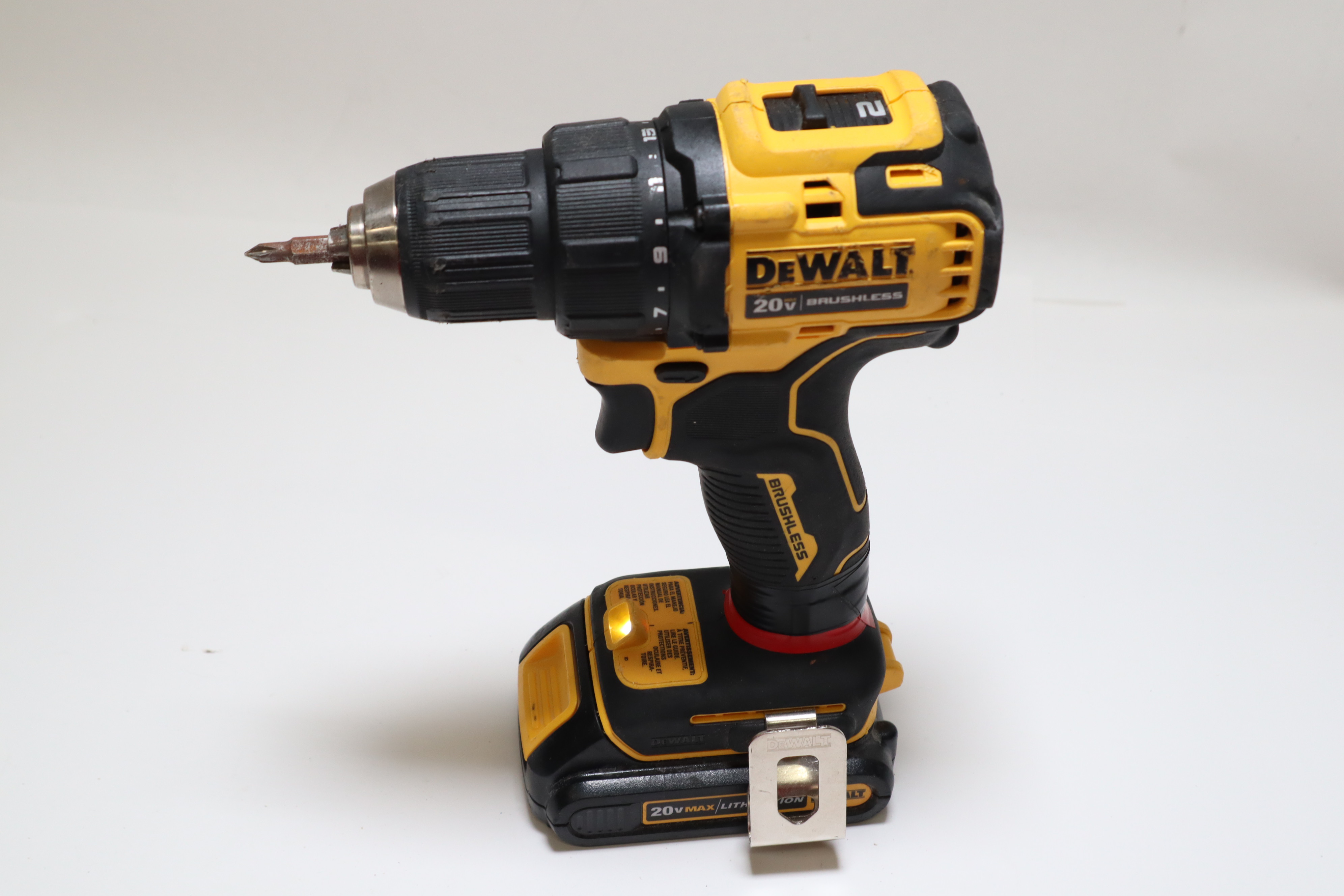DeWalt DCD708 20V 1/2" Cordless Drill Driver 1650 RPM
