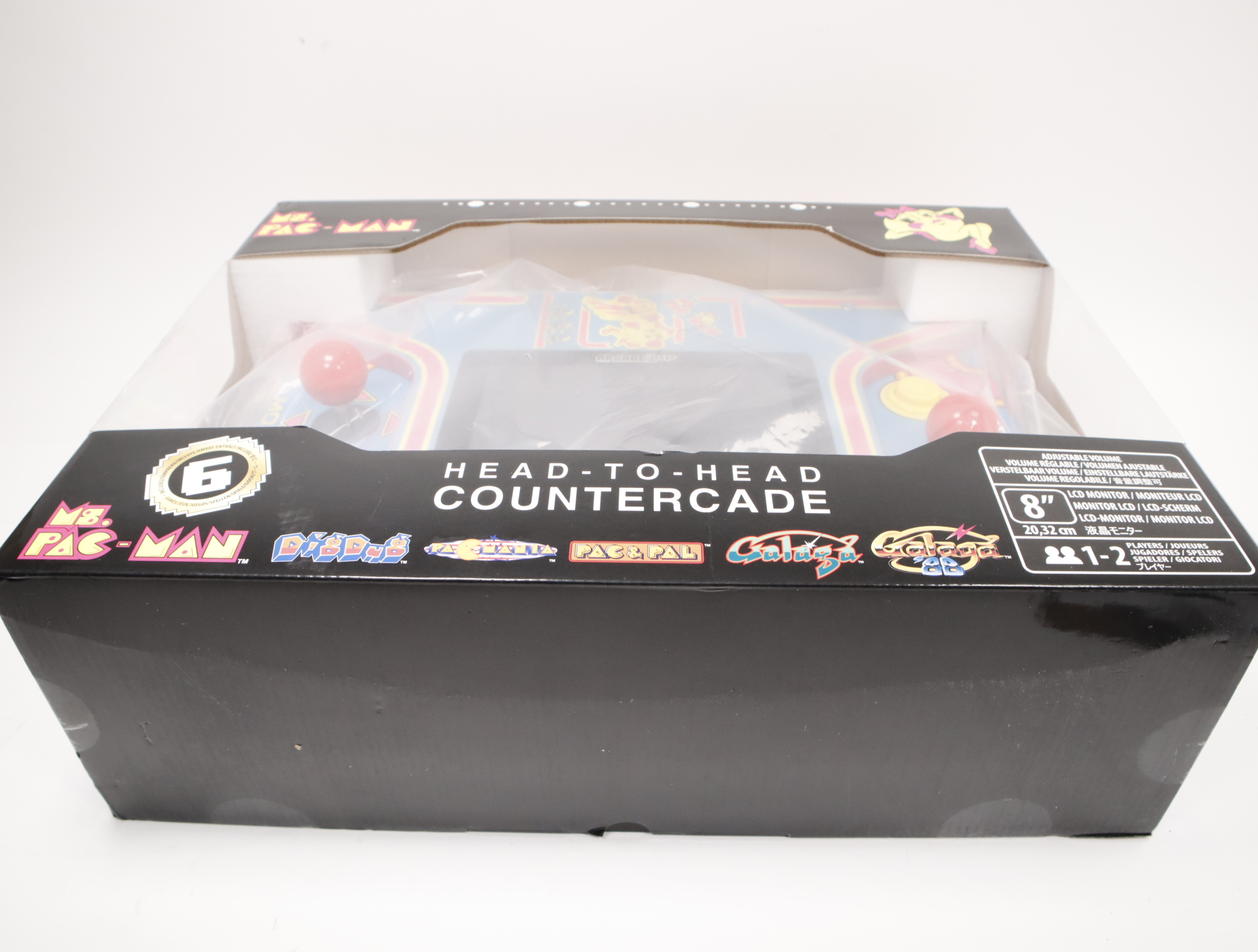 ARCADE1UP MS Pacman Head to Head Countercade Video Game