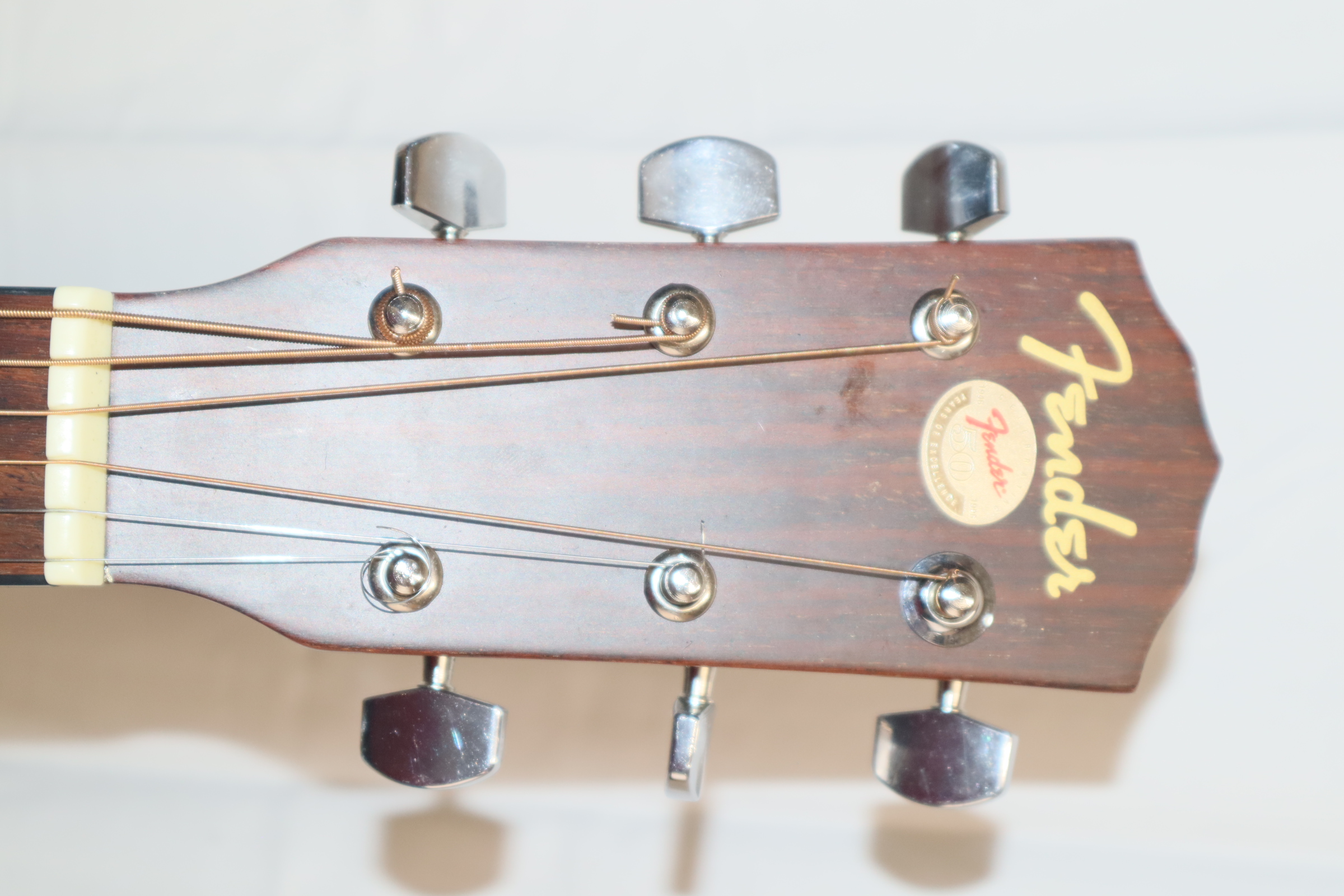 Fender DG10CE NS Natural & Tan Korean 6String AcousticElectric Guitar