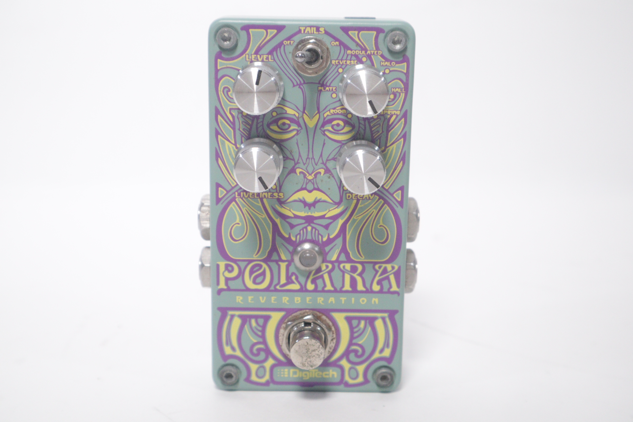 Digitech Polara Reverberation Electric Guitar Effects Reverb Pedal 9523