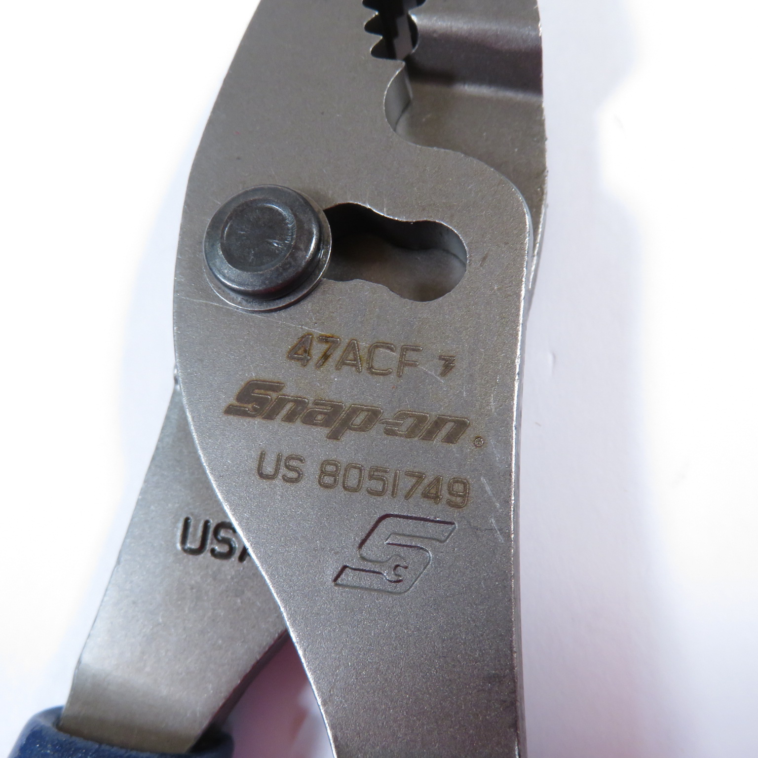 Snapon Tools 47ACF 8" Talon Grip Combination Slip Joint Pliers