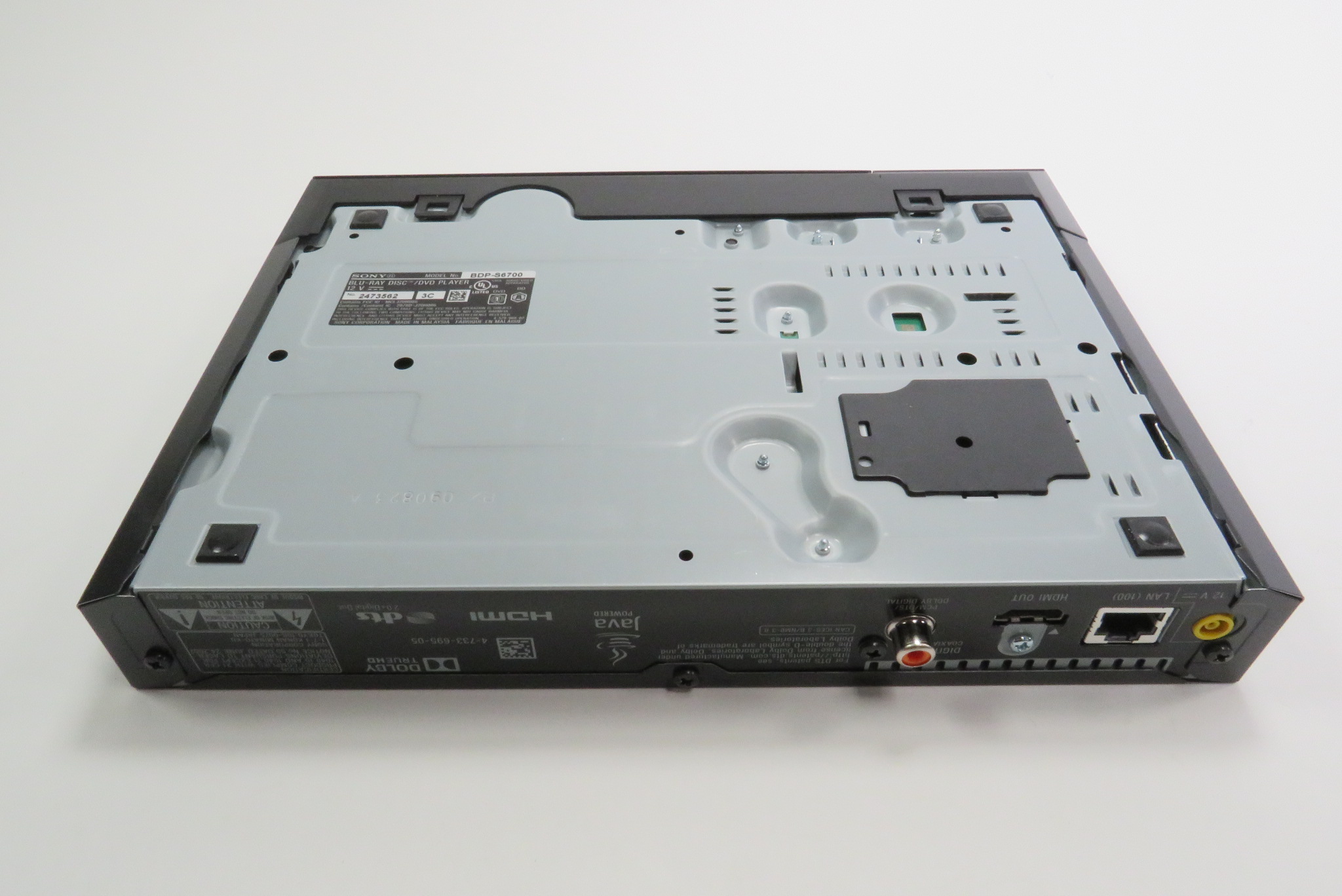 Sony BDP-S6700 4K UHD Upscale Wi-Fi Built-in Blu-Ray Disc/DVD Player