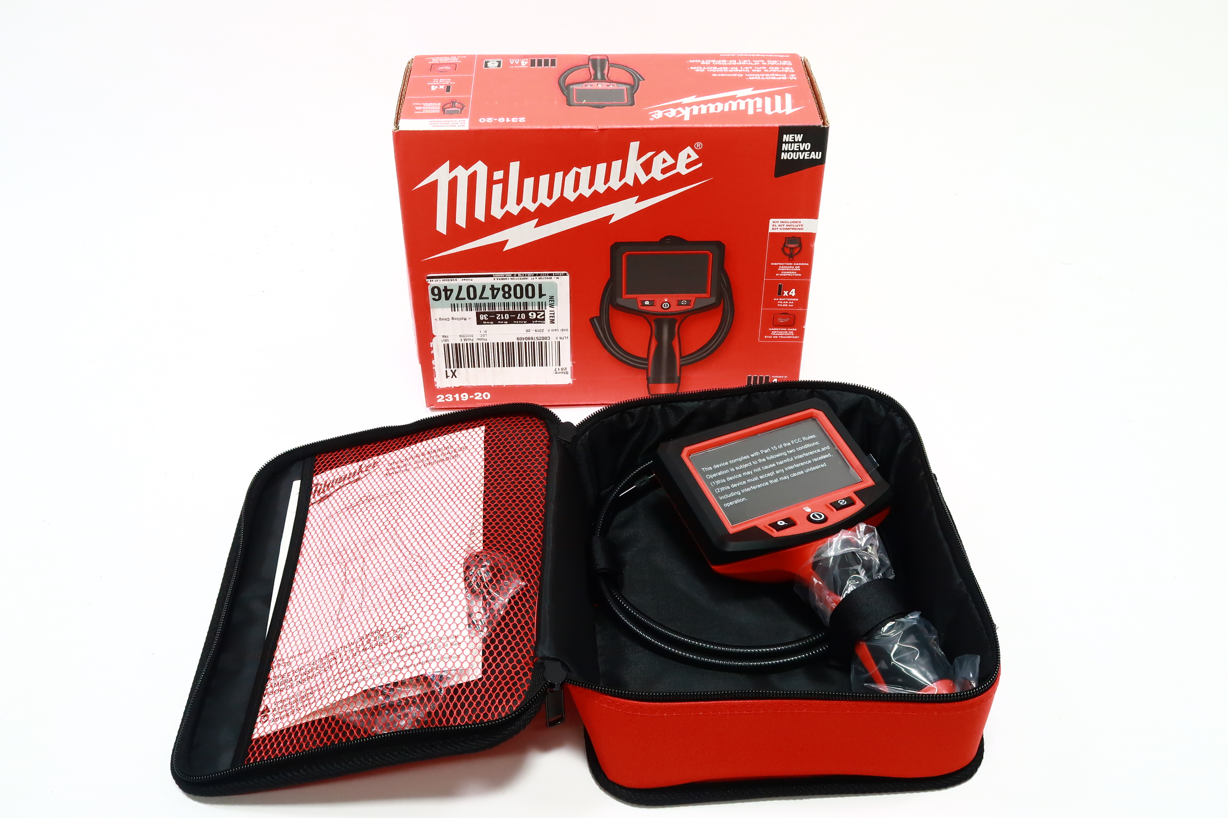 Milwaukee 231920 M Spector 4 ft. Inspection Camera Scope