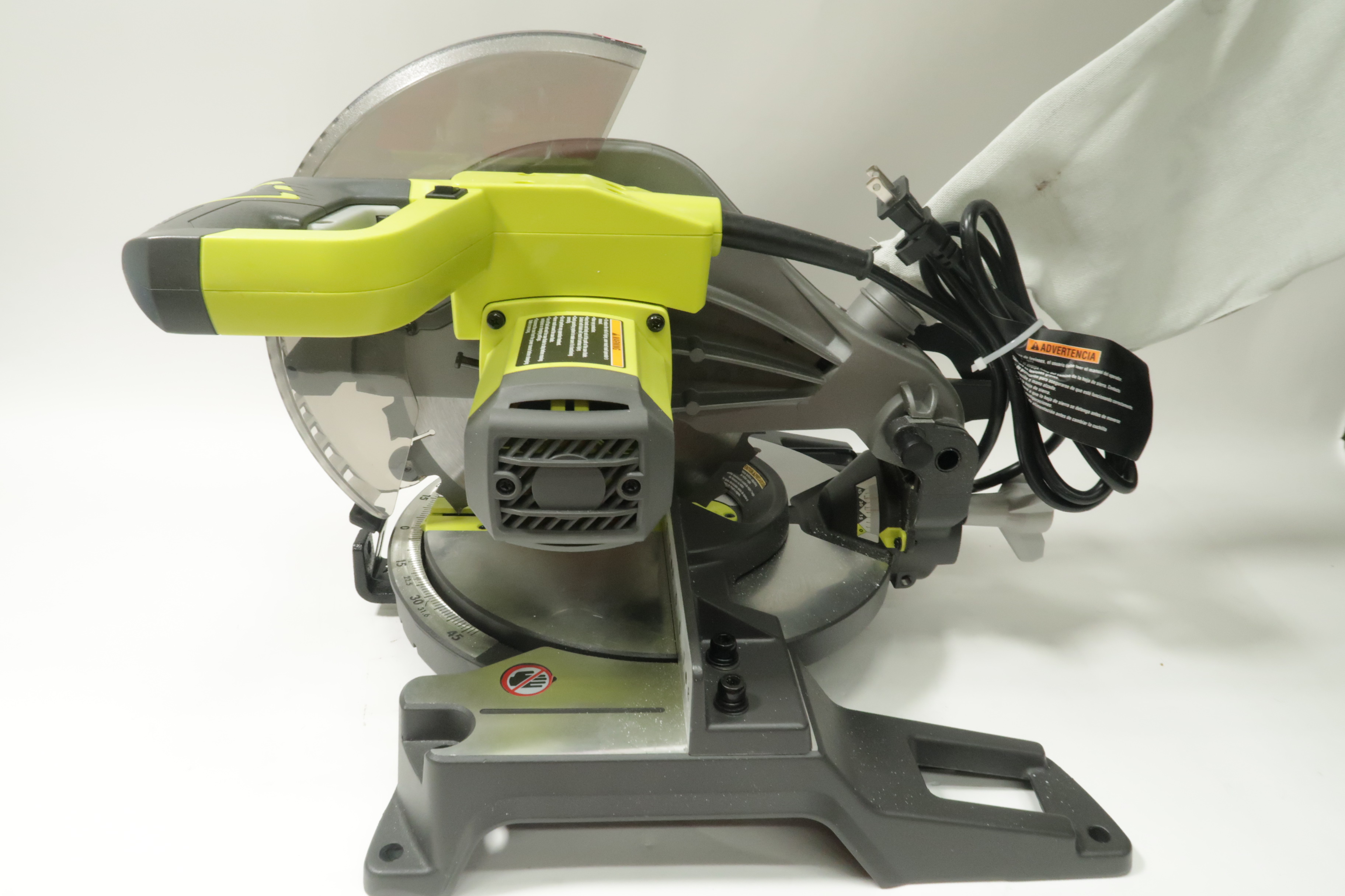 Ryobi TS1346 14 Amp Corded 10 in. Compound Miter Saw with LED Cutline