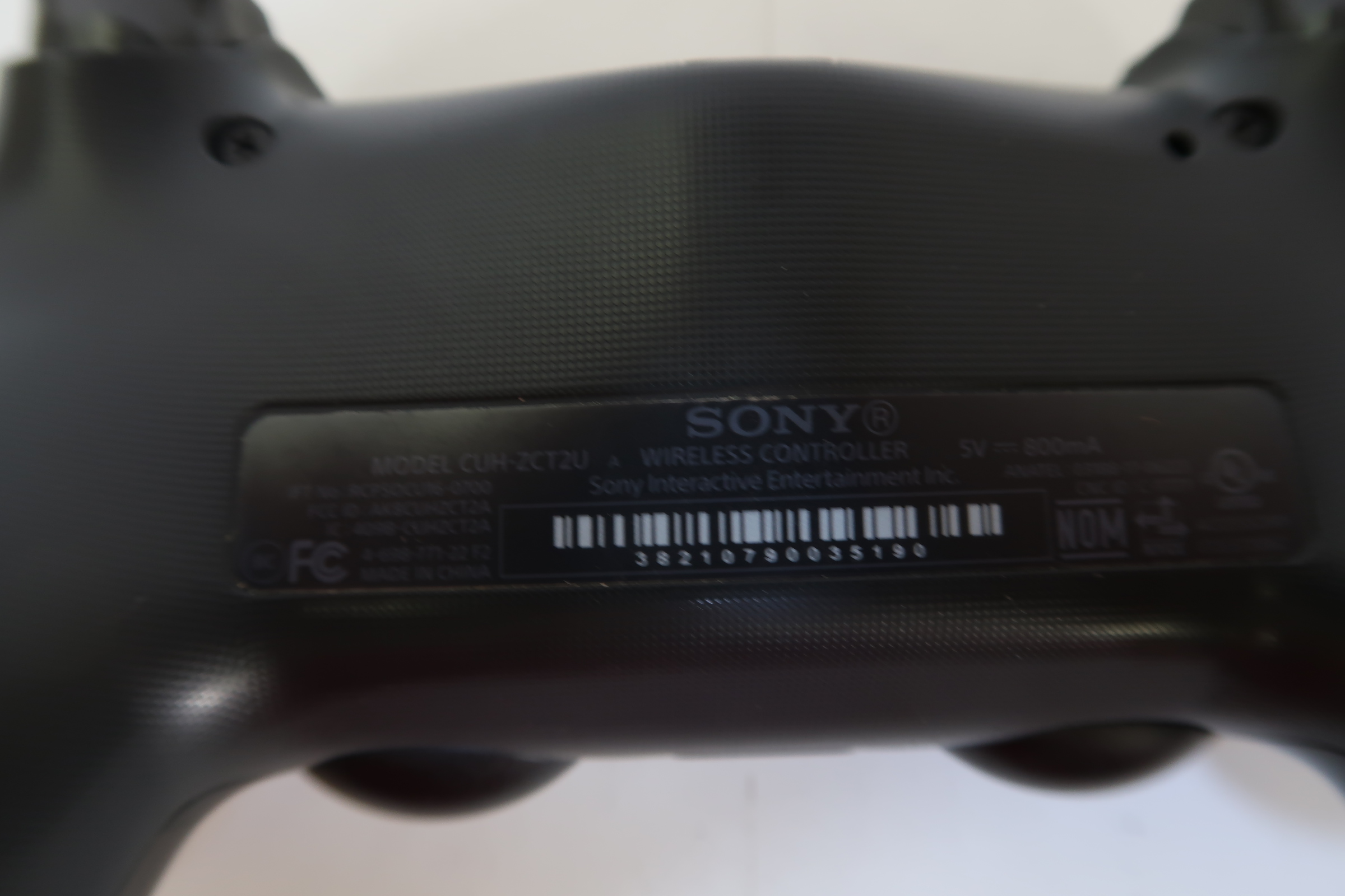 Sony CUHZCT2U PlayStation 4 PS4 Dual Shock Wireless Controller Black