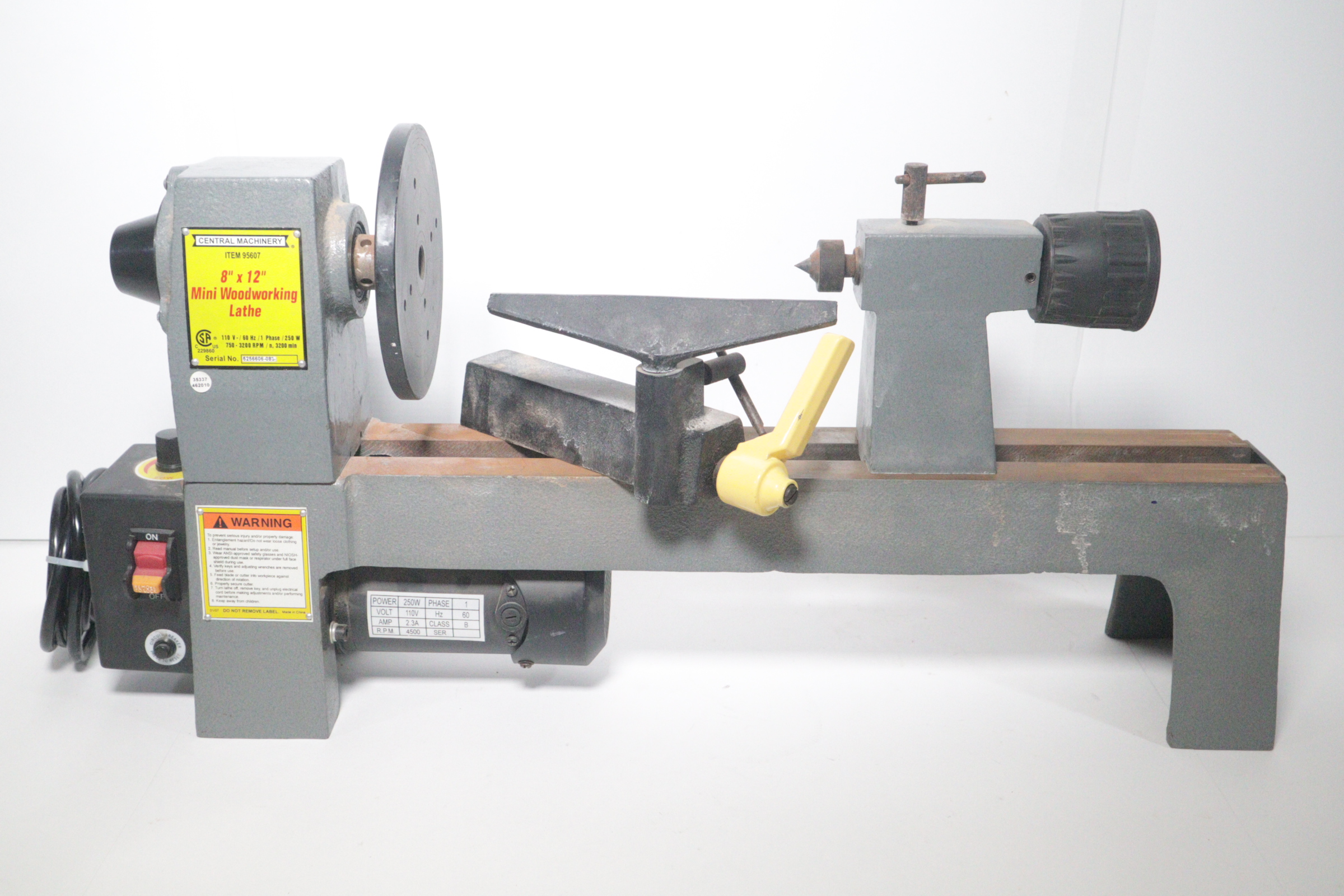 Central machinery mini wood lathe sales