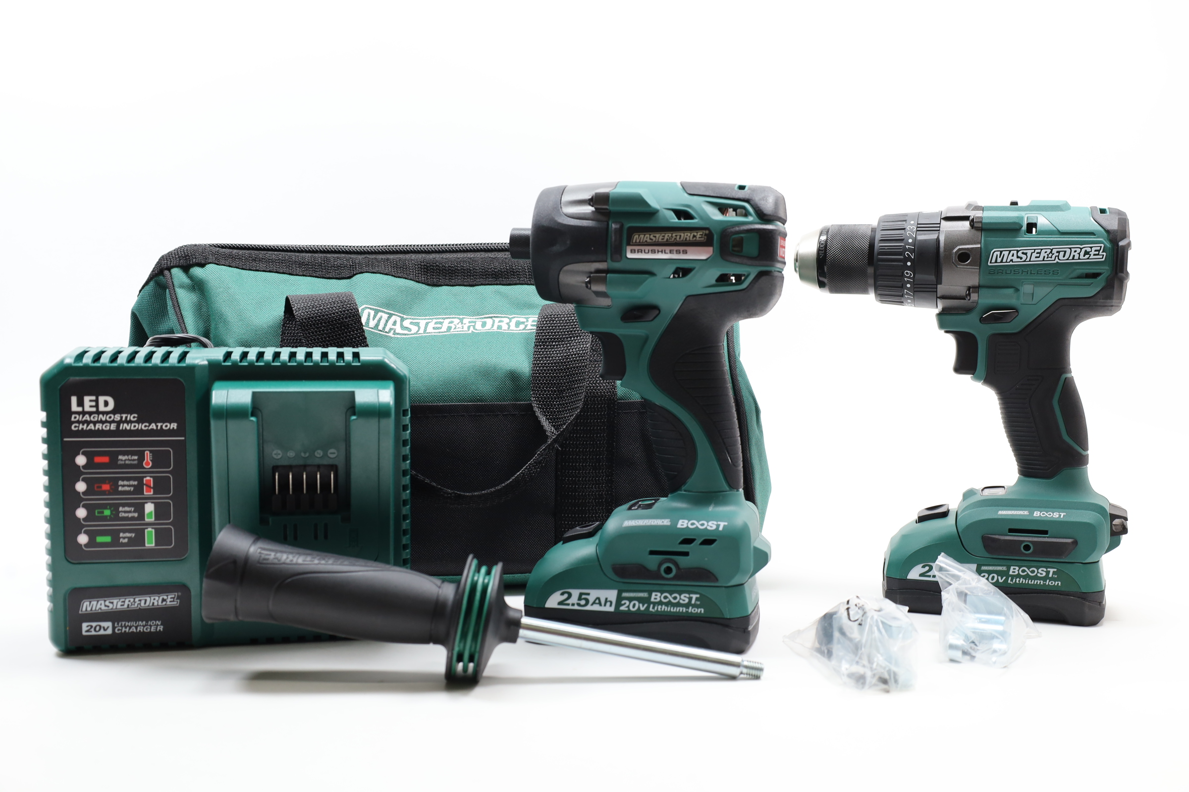 Masterforce 241-0473 20V Brushless 1/2