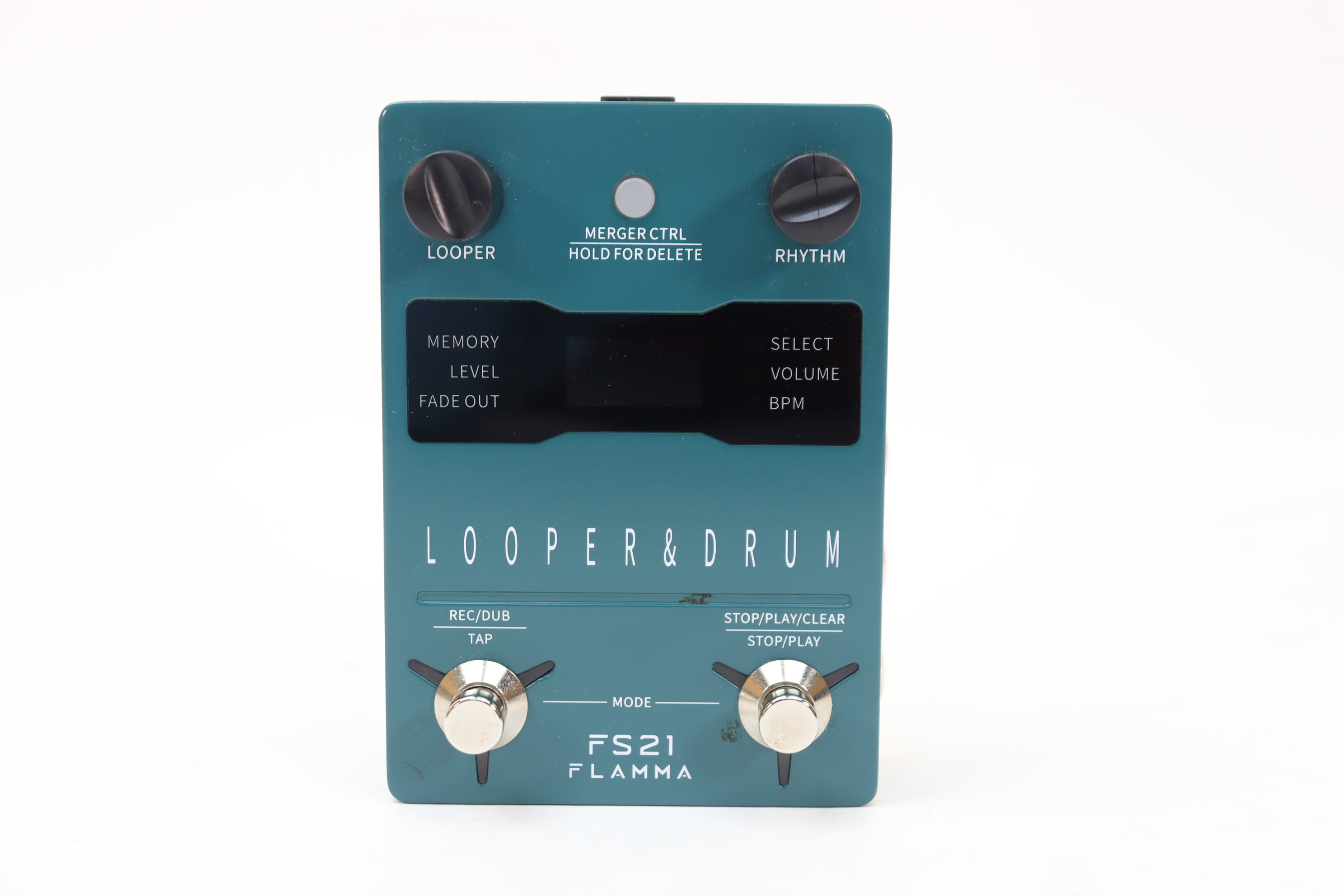 FLAMMA FS21 Stereo Guitar Looper Pedal - Drum Machine 2-in-1