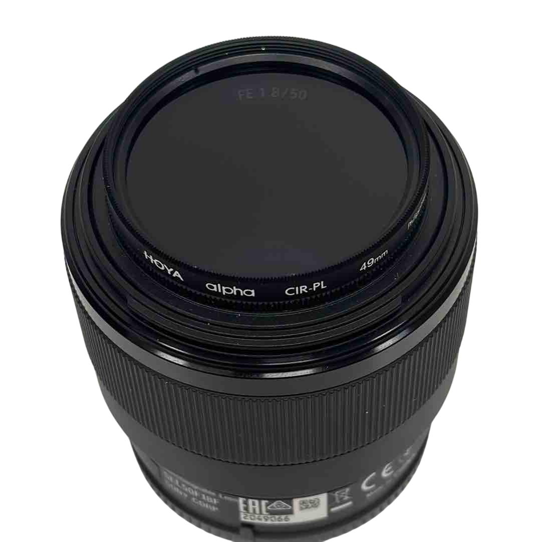 Sony FE 50mm f/1.8 E-Mount Camera Lens - SEL50F18F