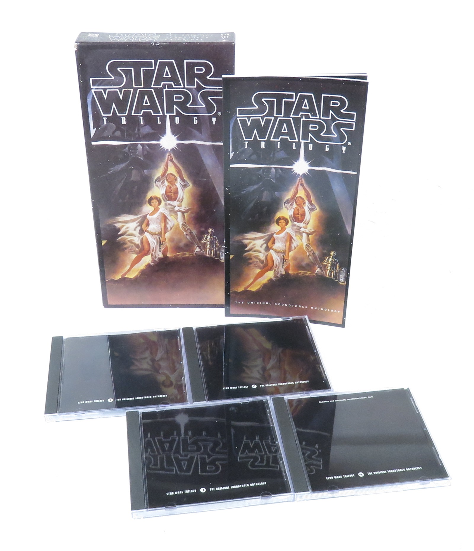 Star Wars Trilogy The Original Soundtrack Anthology 1993 4 Cd Box Set