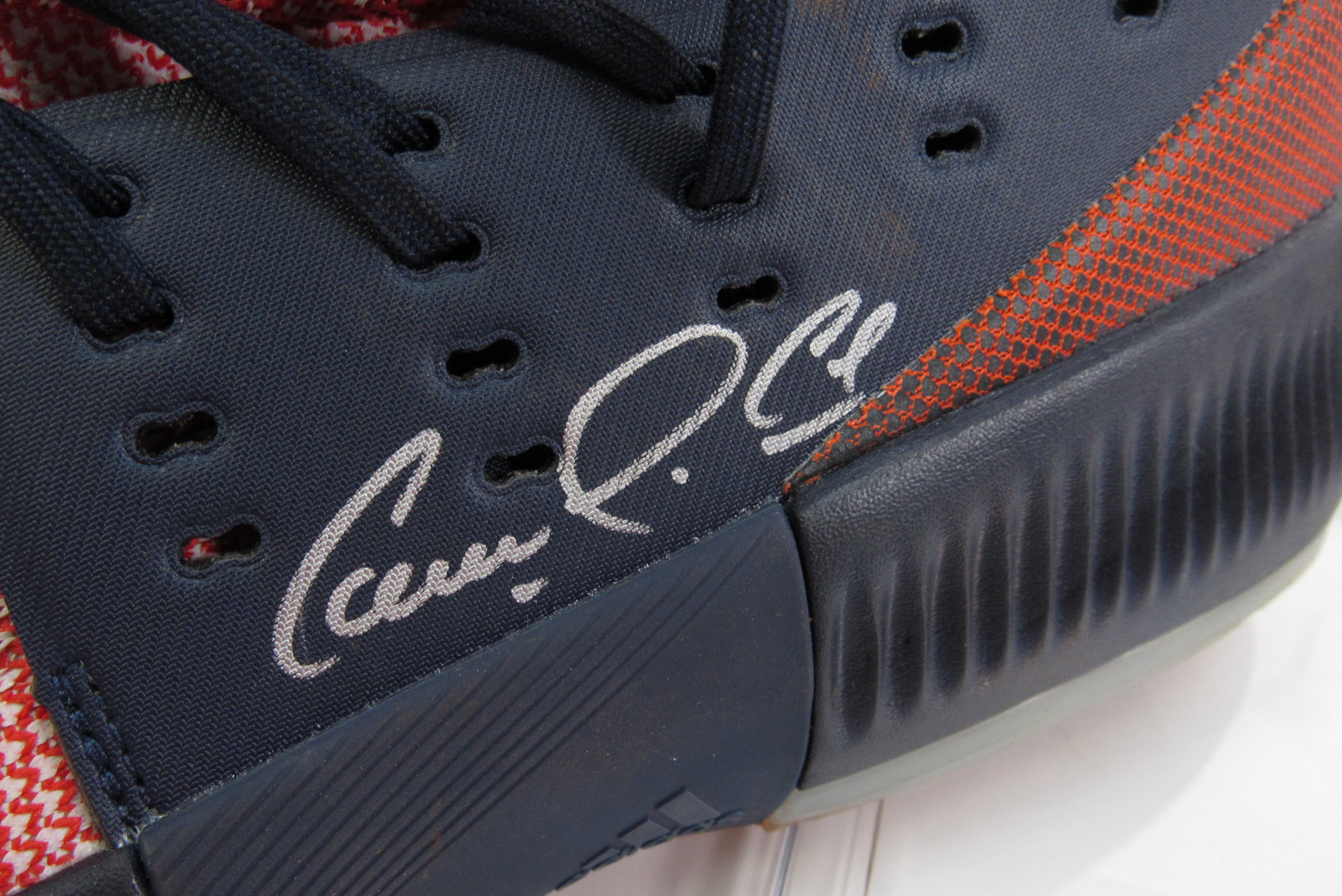Carlos Correra Auto MN Twins Player-Issued Fanatics Authenticated MLB Shoes
