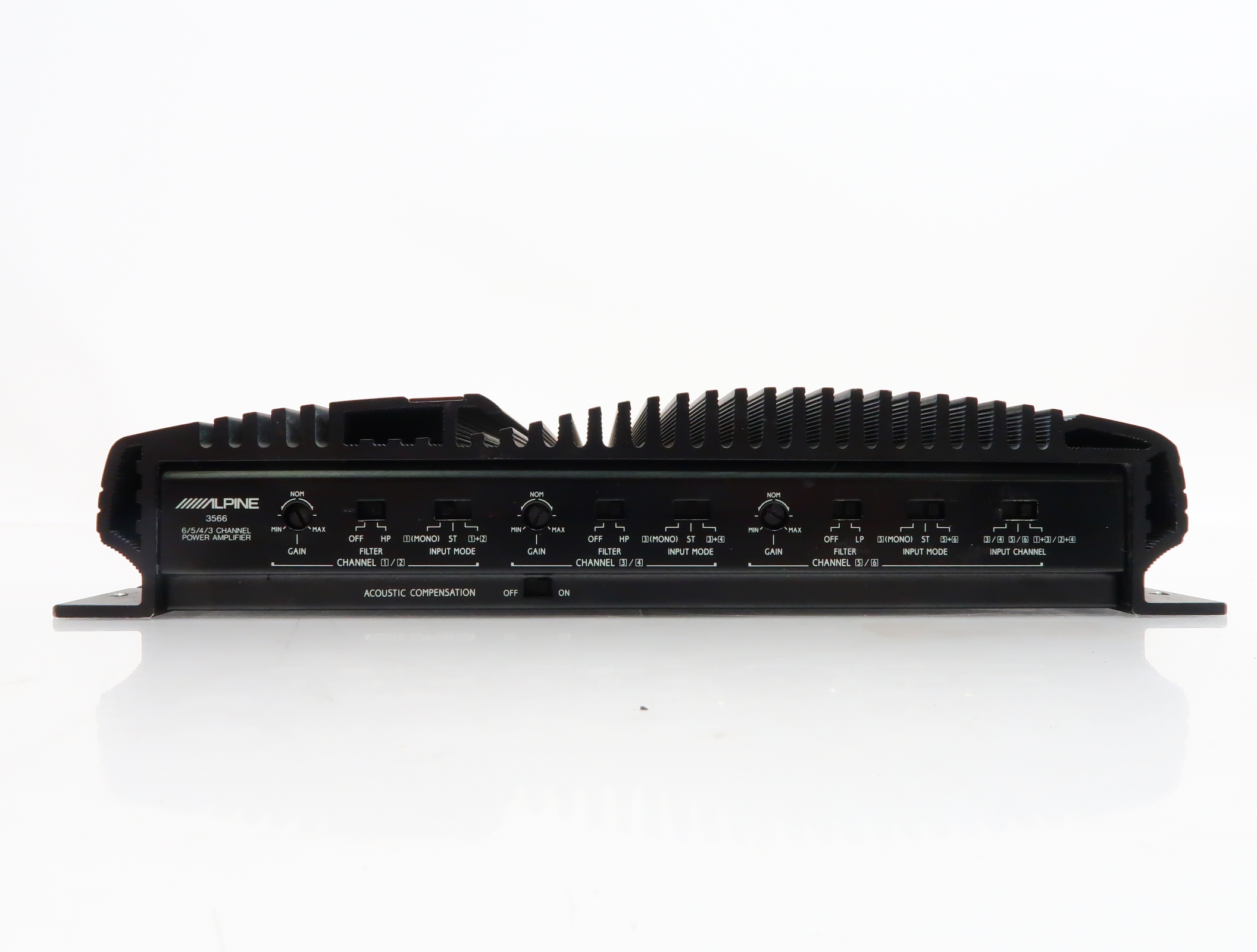 ALPINE 3566パワーアンプ6ch ALPINE アルパイン パワーアンプ 3566 6ch/5ch/4ch - メルカリ