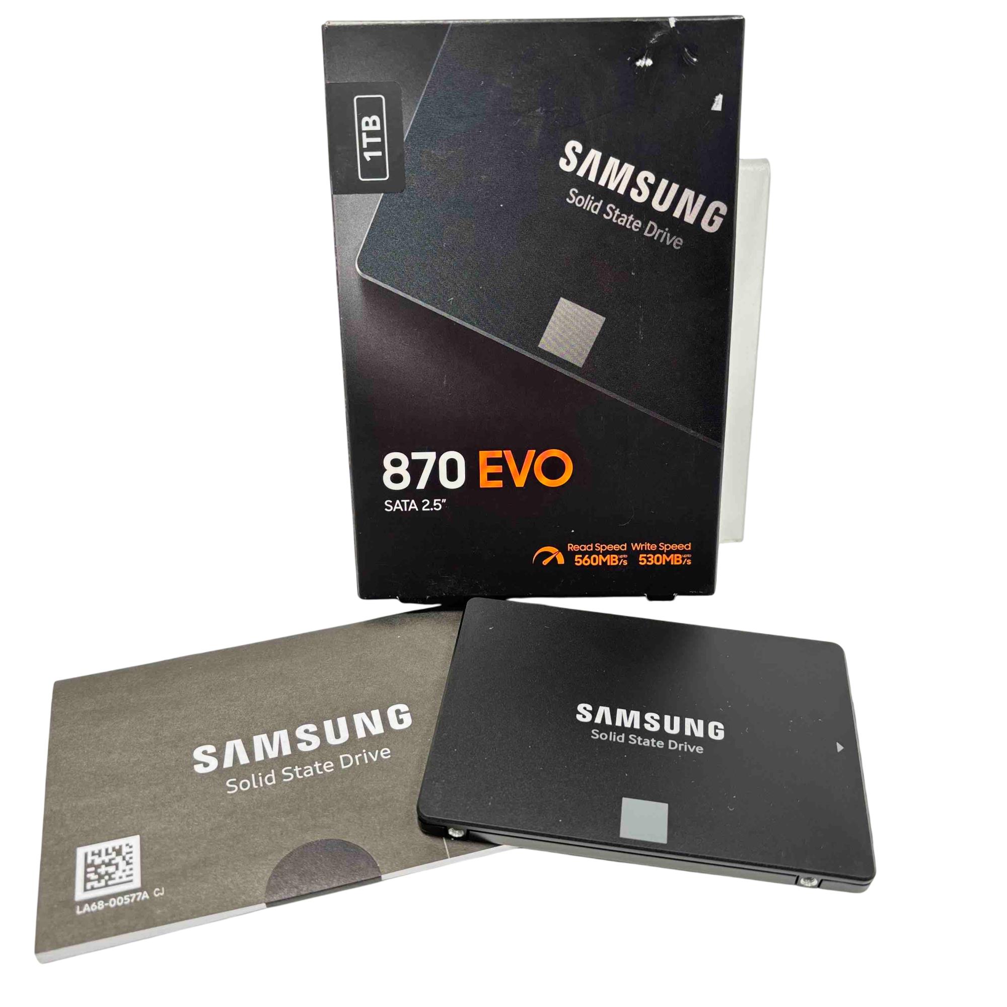 Samsung 870 EVO 1TB V-NAND SATA Internal Solid State Drive 2467