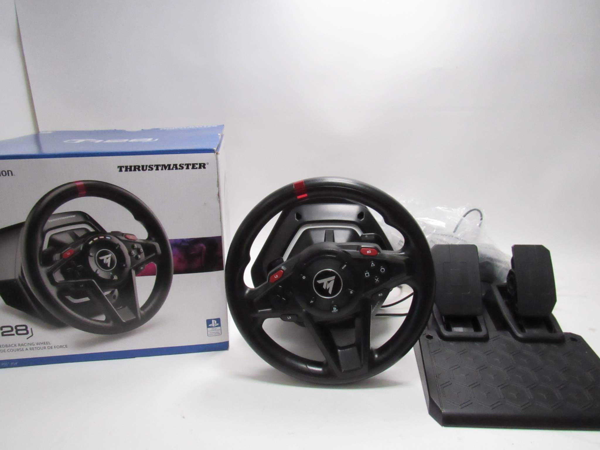 T128 Racing Wheel for PlayStation & PC