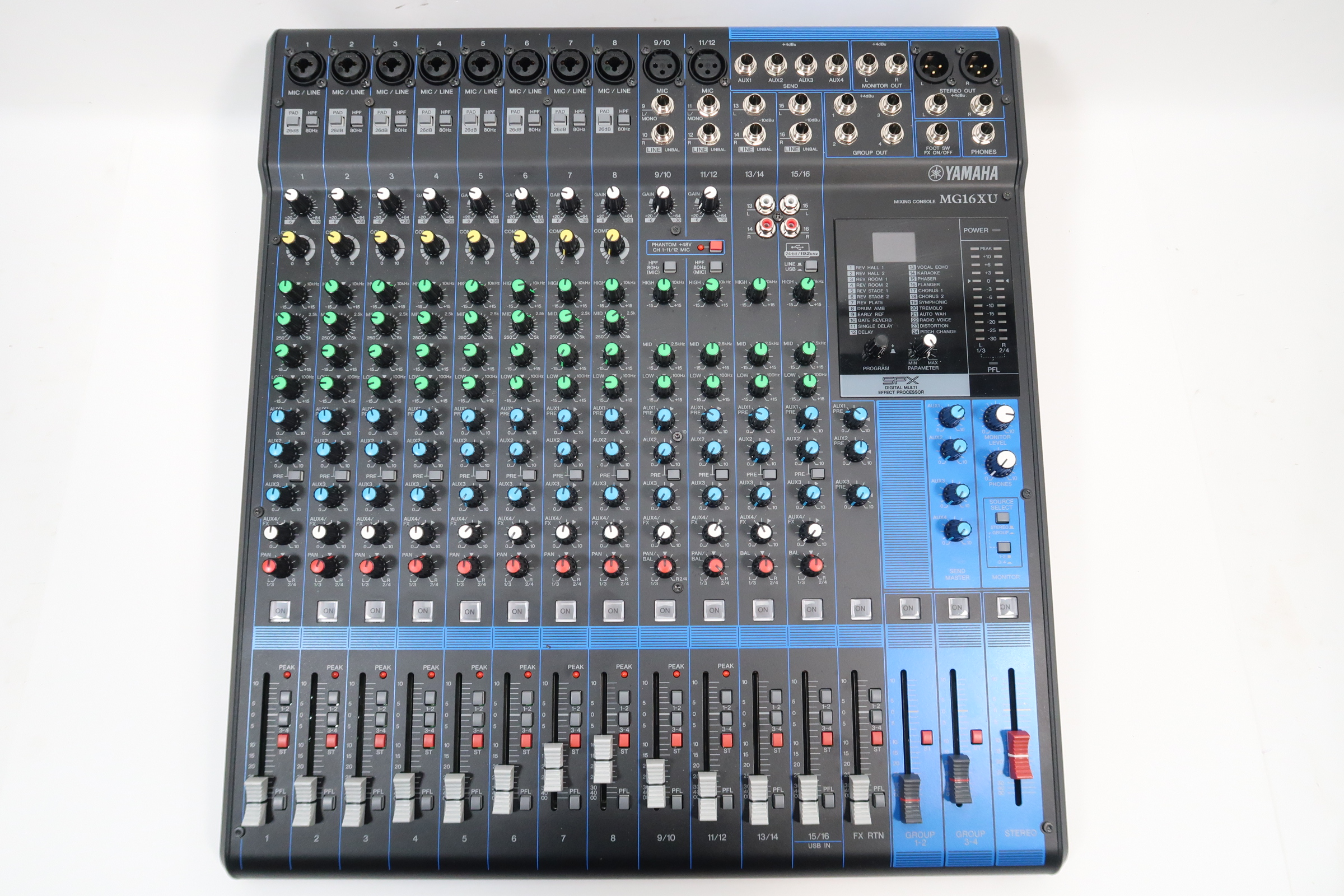 Yamaha MG16XU 16-Input Mixer With Built-In FX