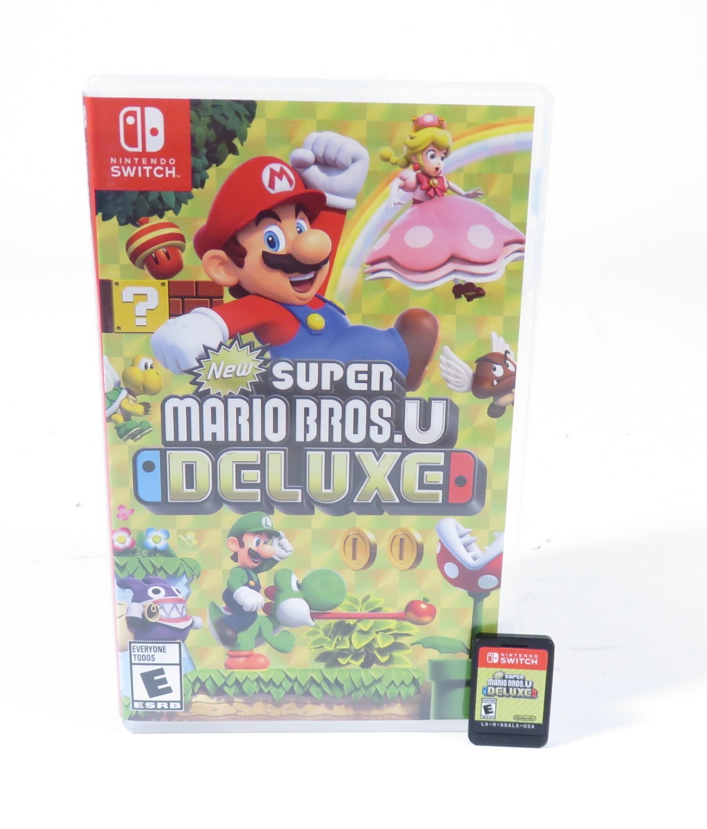 New Super Mario Bros U Deluxe Video Game for the Nintendo Switch