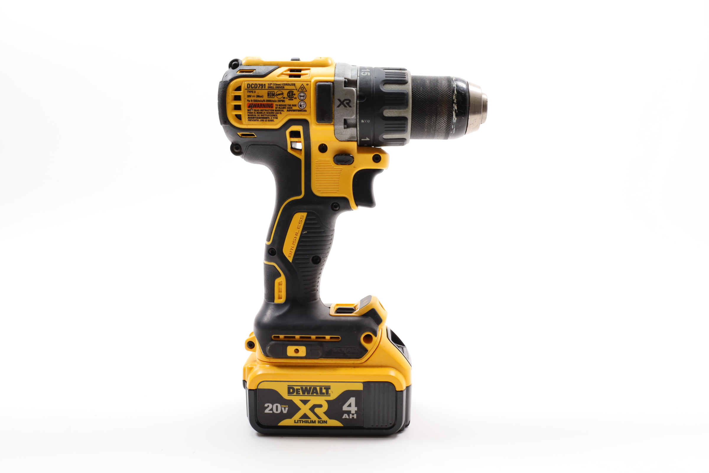 DeWalt DCD791 20V MAX XR Brushless 1/2