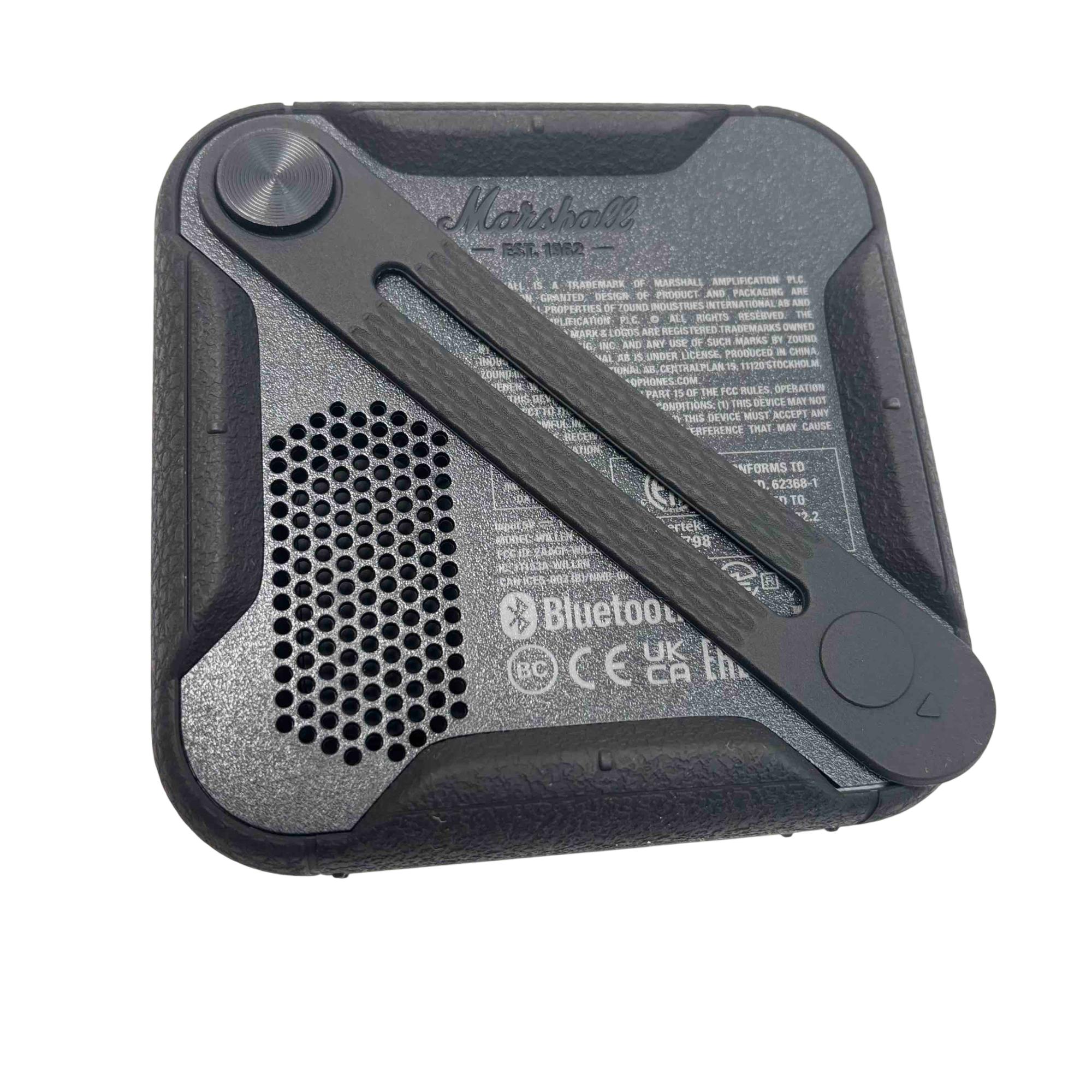 Marshall Willen Portable Wireless Bluetooth Speaker Black