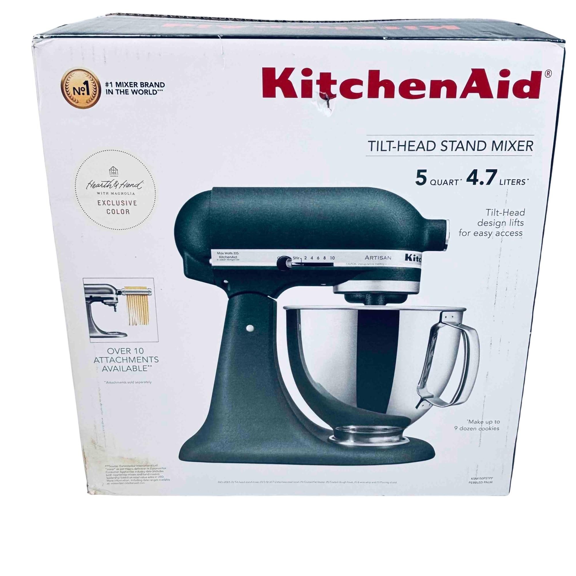 KitchenAid KSM150PSTPP Artisan Tilt-Head Stand Mixer 5 Quart
