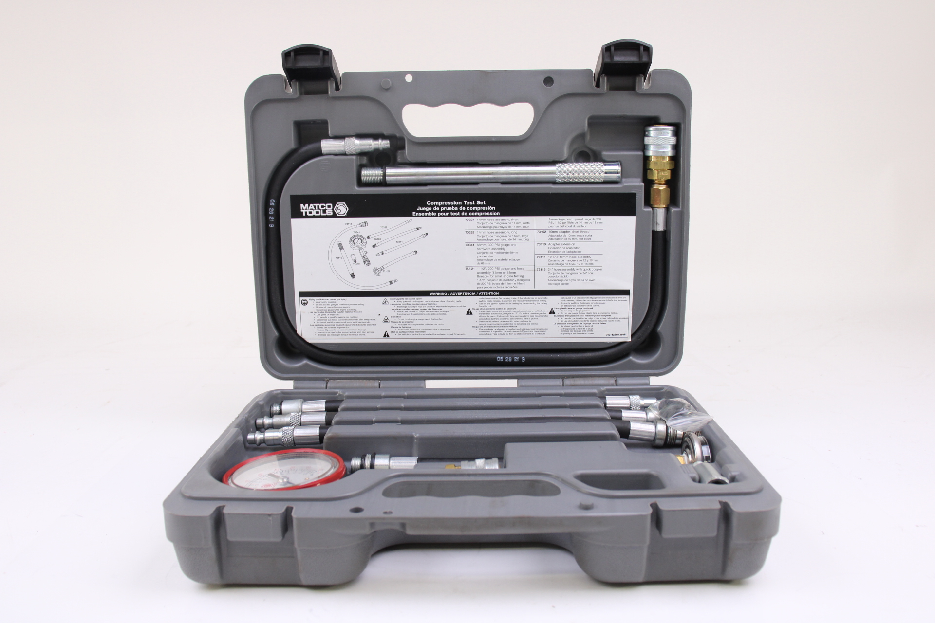 Matco CT166AK Master Compression Tester Kit