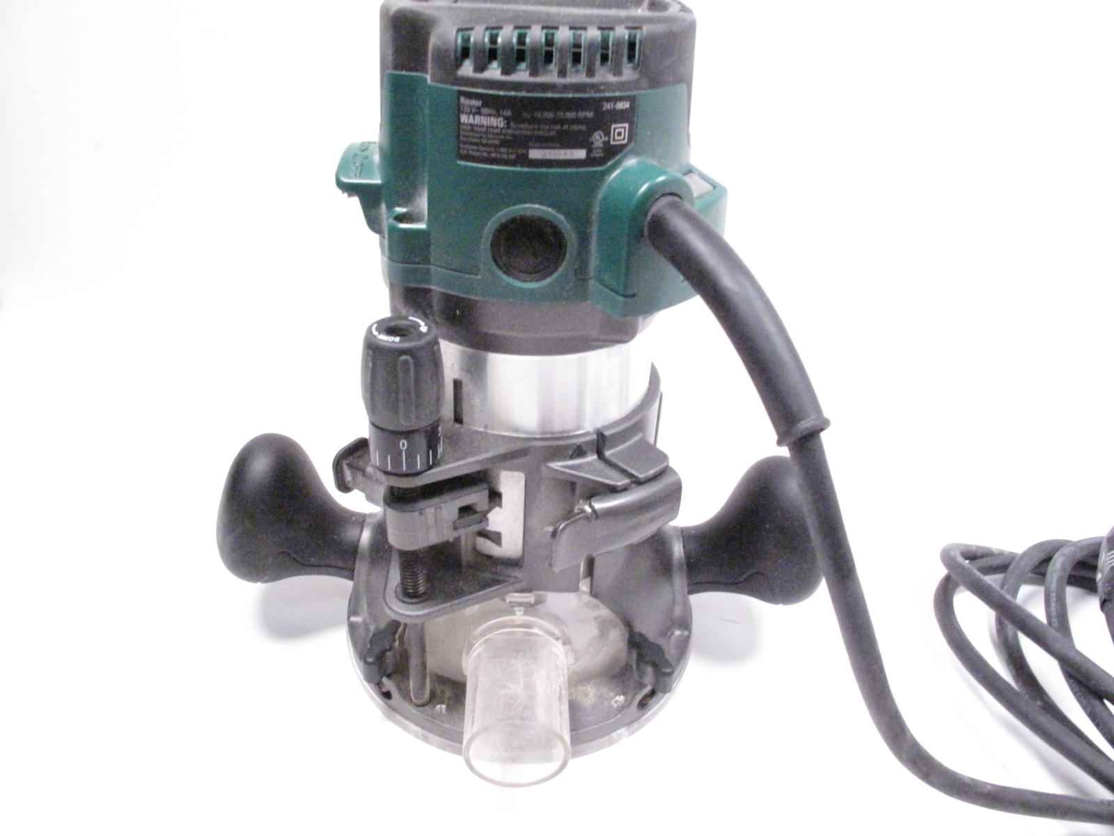 Masterforce 241-0834 Corded Fixed Base Router 120V 14 Amp