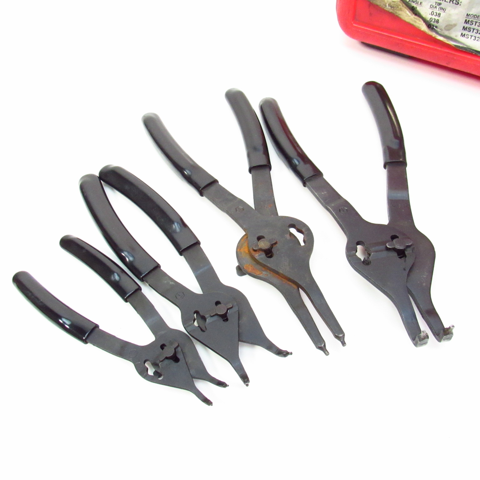 Matco Tools MST1225 QtrTurn Retaining Ring Pliers For Internal