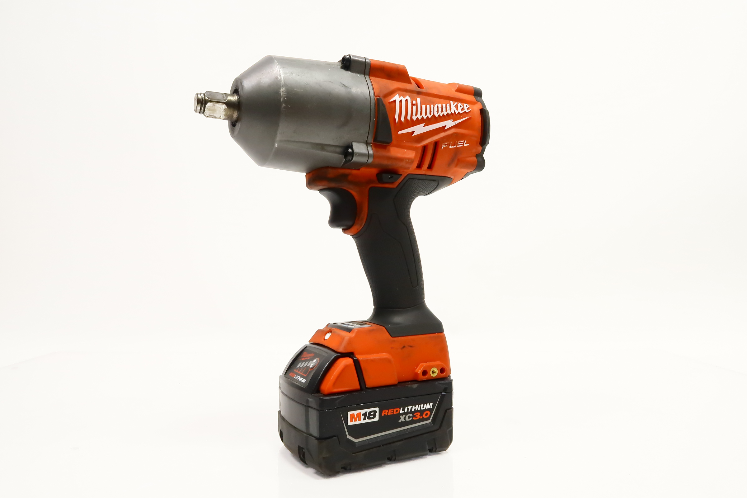 Milwaukee 2767-20 M18 FUEL 18V Li-Ion Brushless Cordless 1/2 in. Impact ...