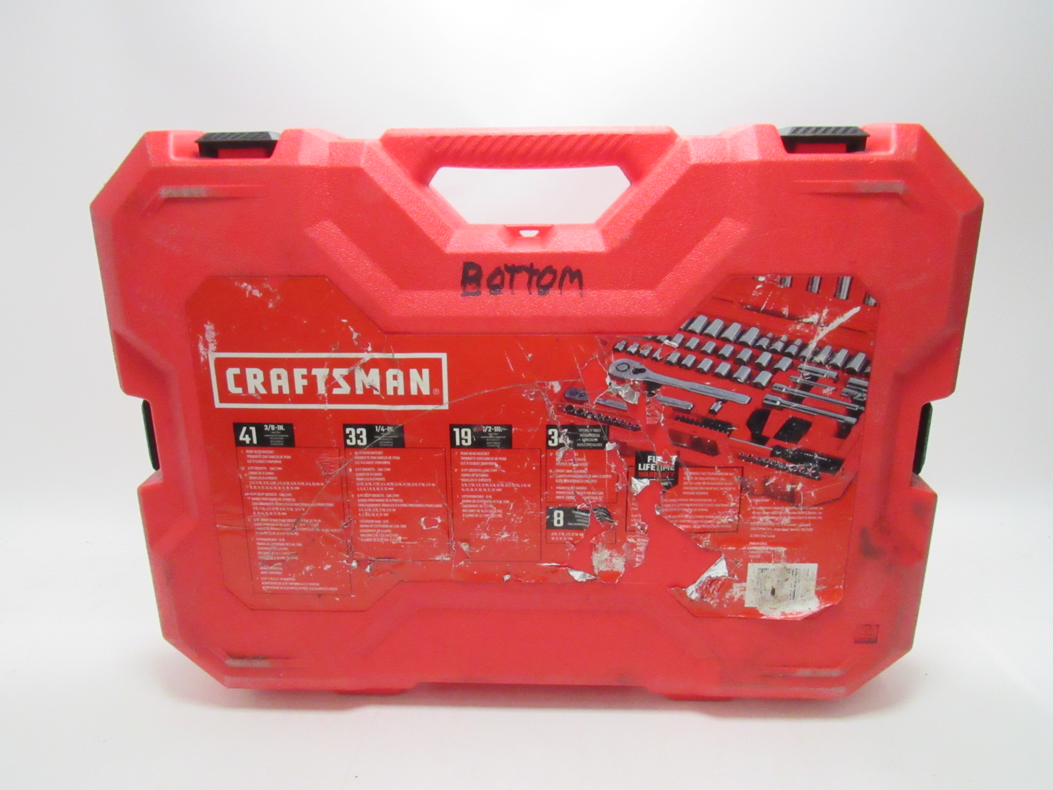 Craftsman CMMT12024 135-Piece Mechanics Tool Set SAE/Metric Local ...