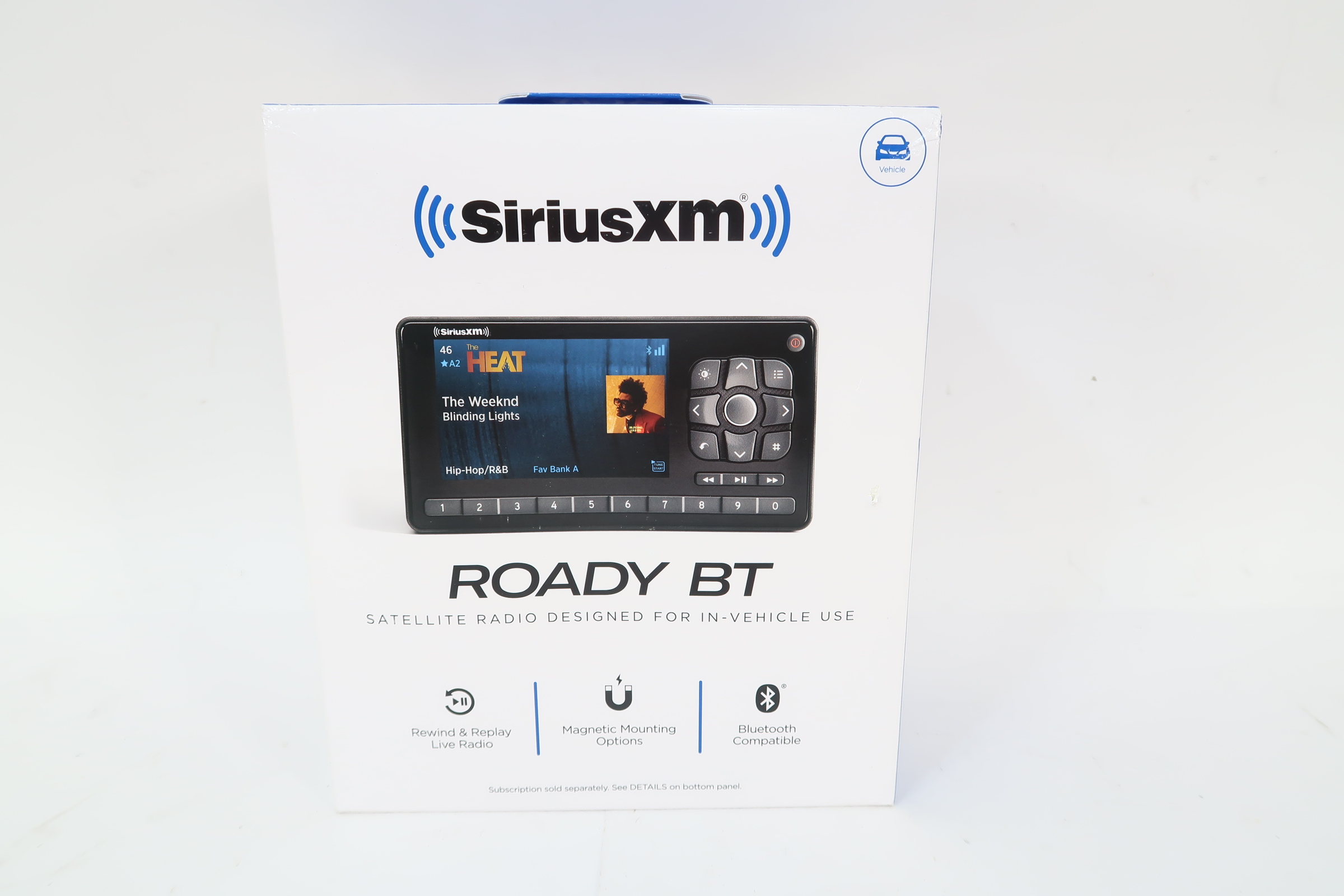 SiriusXM Roady BT Vehicle Satellite Radio SXVRBT1