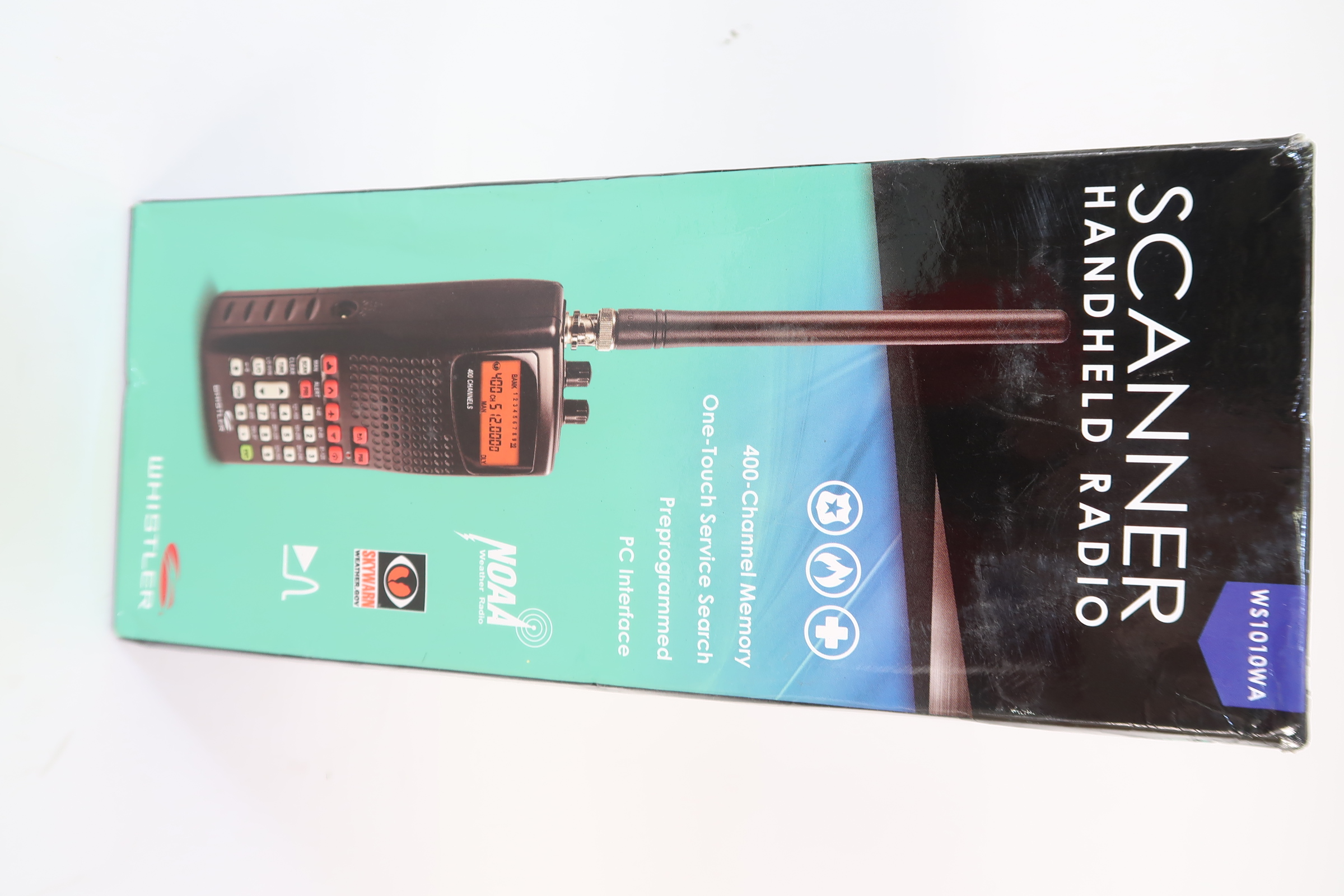 Whistler WS1010WA 400-Channel Preprogrammed PC-Interface Hand Held Scanner