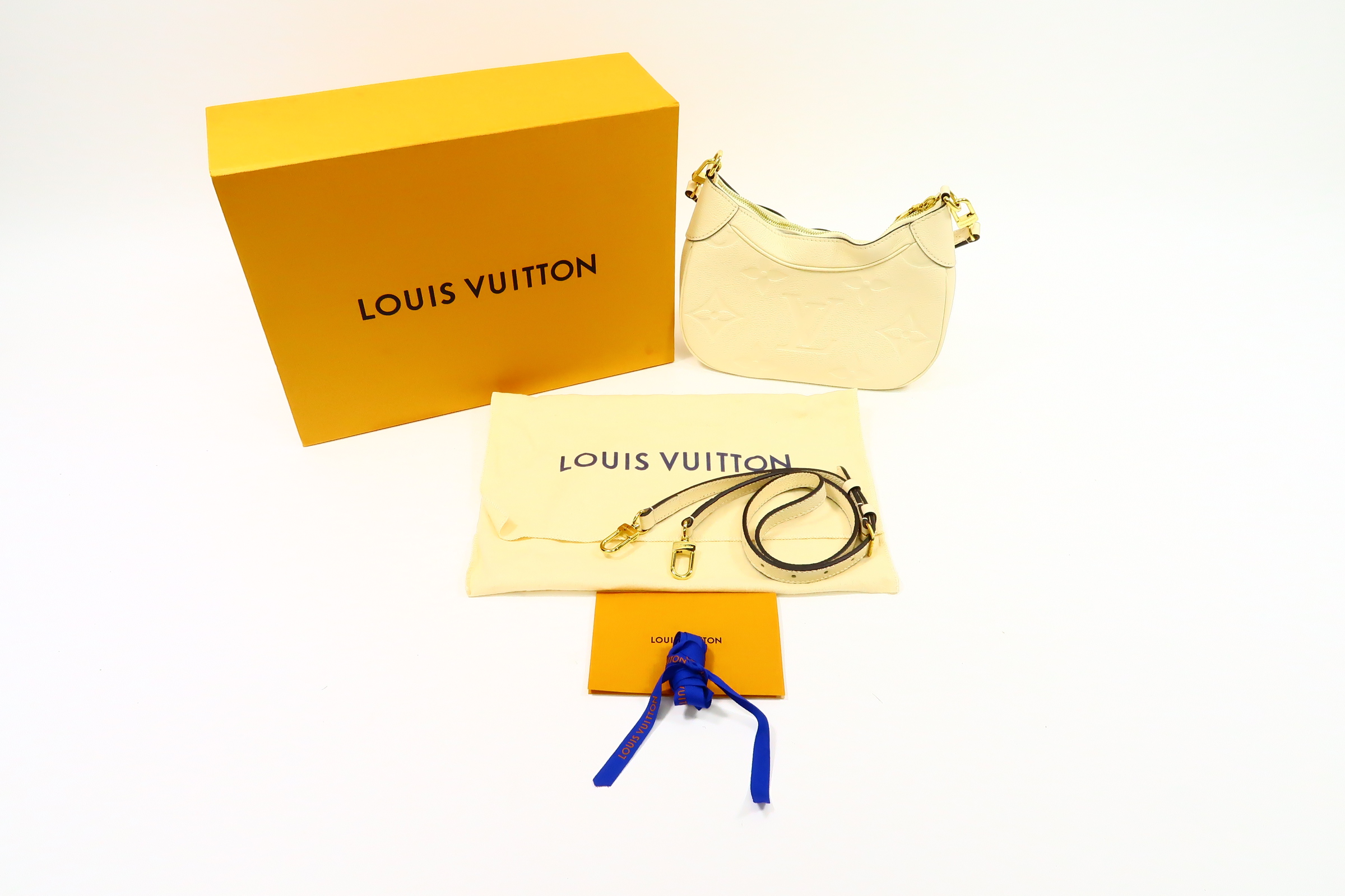 Shop Louis Vuitton MONOGRAM EMPREINTE Bagatelle Bag (M46099
