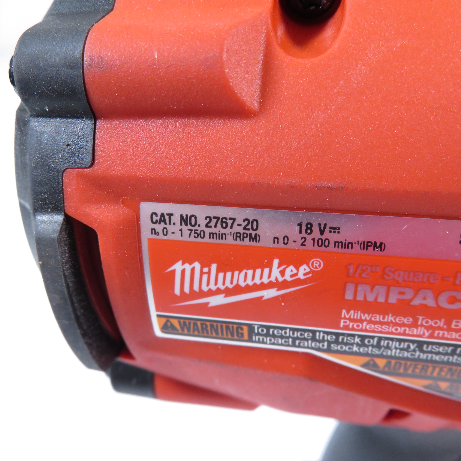 Milwaukee 276720 M18 FUEL 18V LiIon Brushless Cordless 1/2 in. Impact