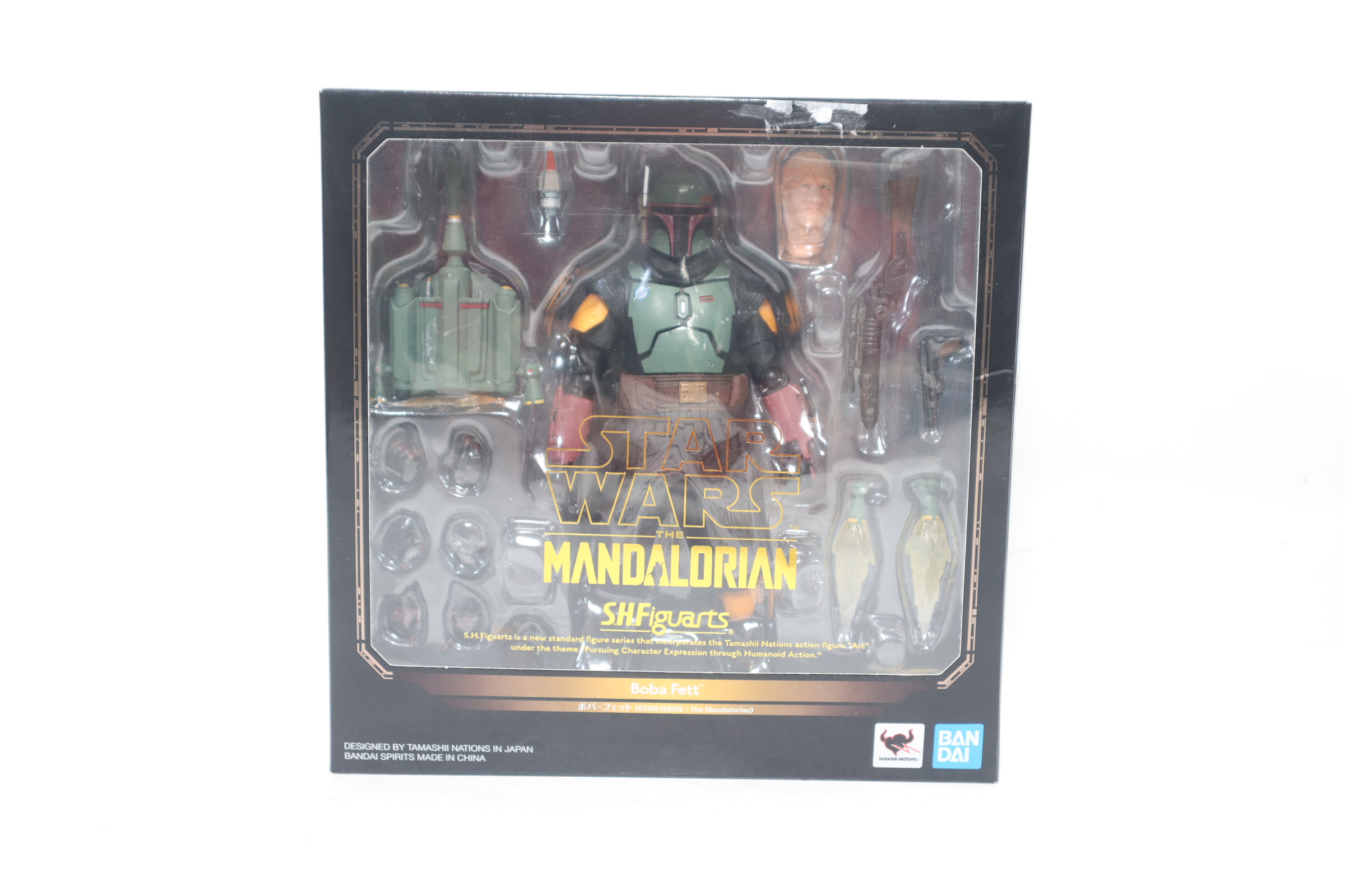 Sh outlet Figuarts Star Wars The Mandalorian Boba Fett Authentic FIRM PRICE