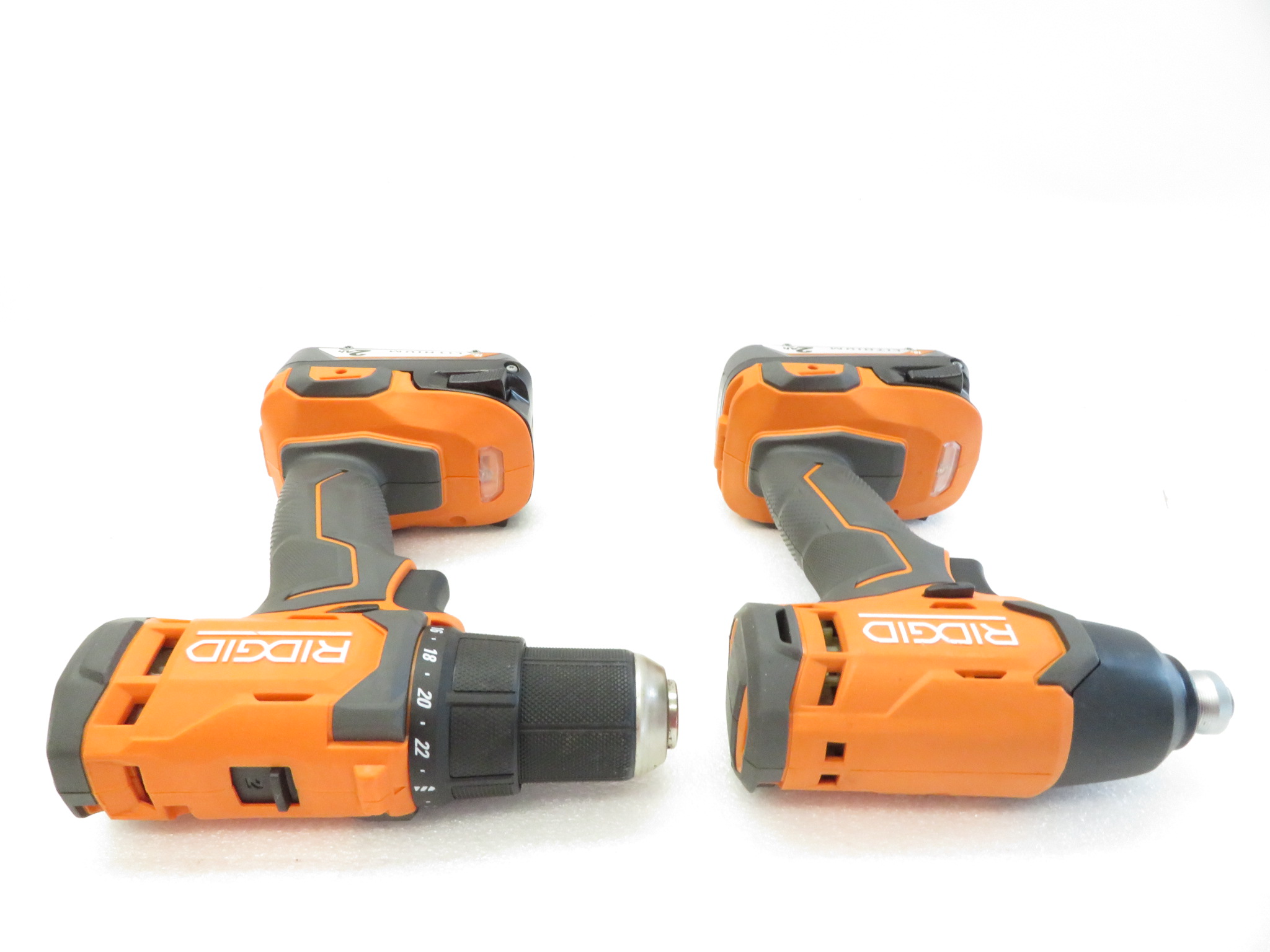 Ridgid R86001 18V 1/2 in. Drill/Driver R86002 18V 1/4 in. Impact Driver