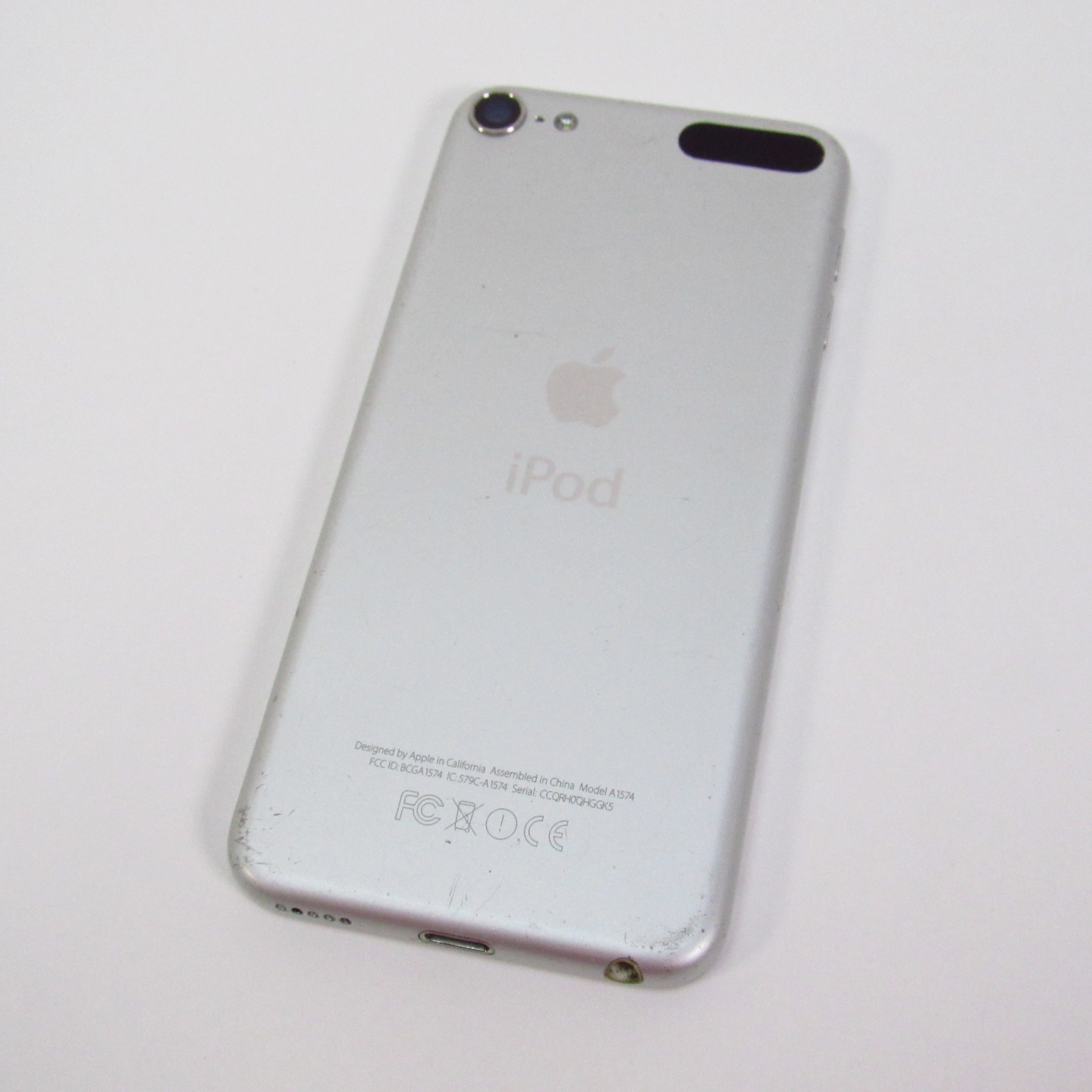 Apple iPod touch 6th Generation 16GB Silver 16 GB, Great