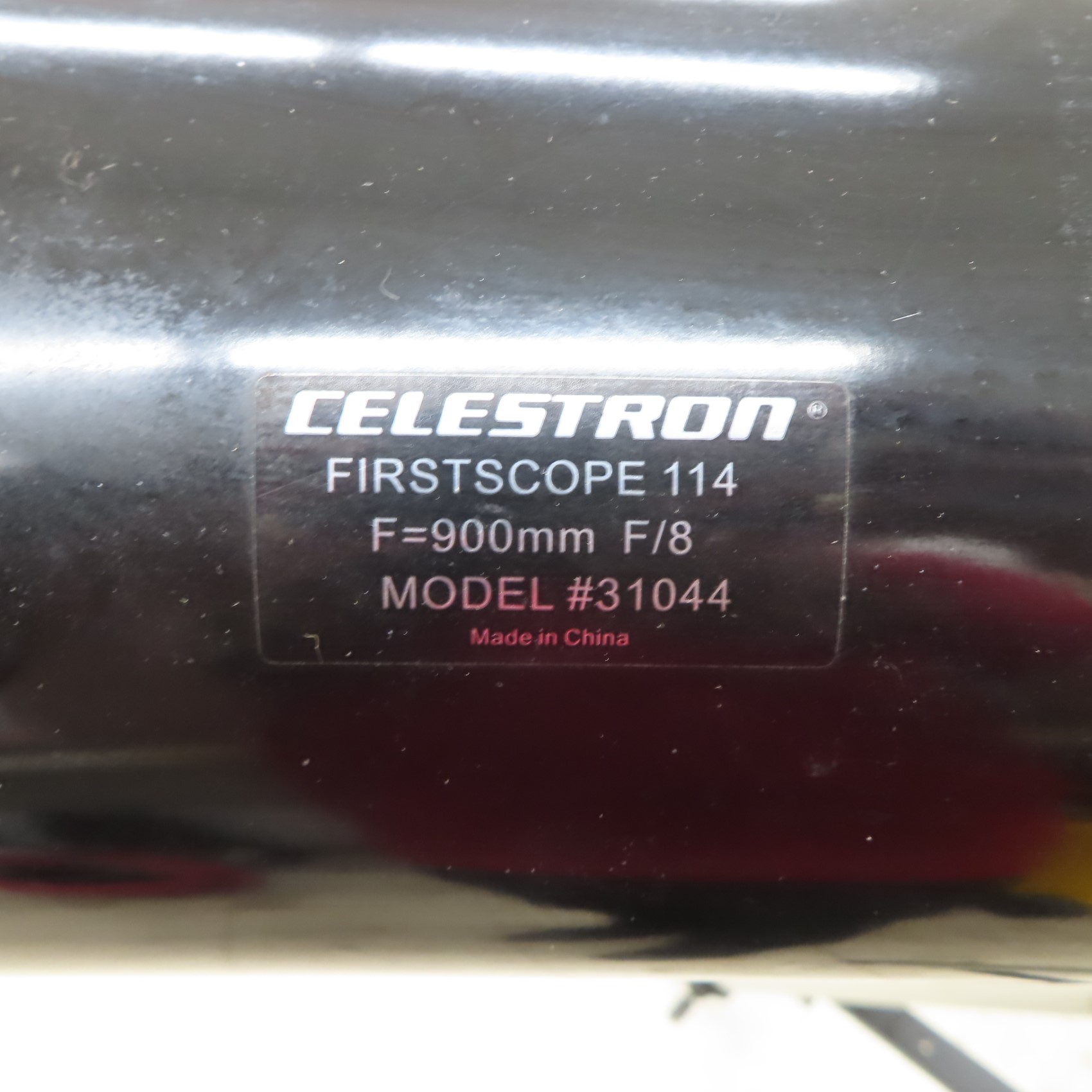 Celestron 31044 FirstScope 114 4.5" Reflector Telescope Kit (Local Pick
