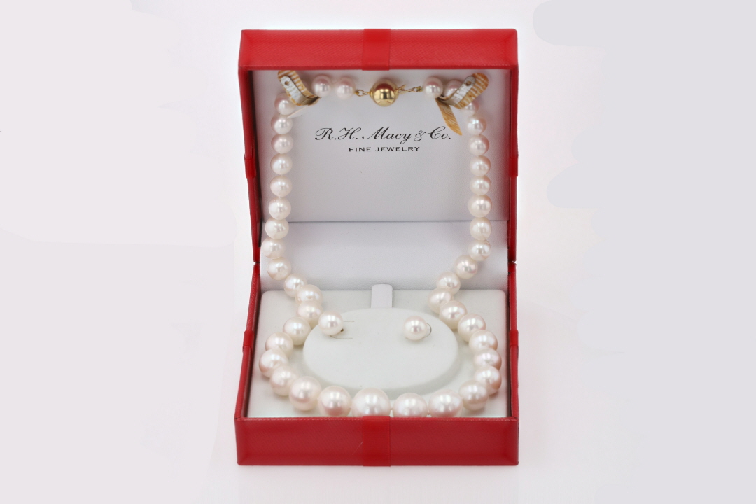 Macy's effy hot sale pearl necklace