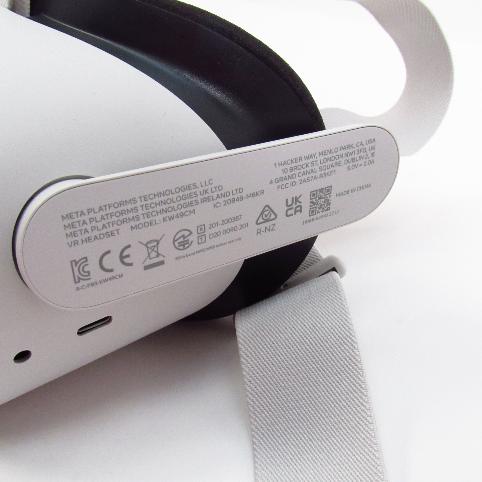 Meta Quest 2 KW49CM 64GB All-in-One Standalone Virtual