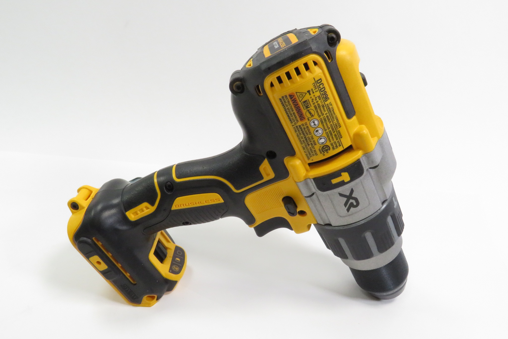 DeWalt DCD996P2 20V MAX XR Cordless Brushless 3-Speed 1/2