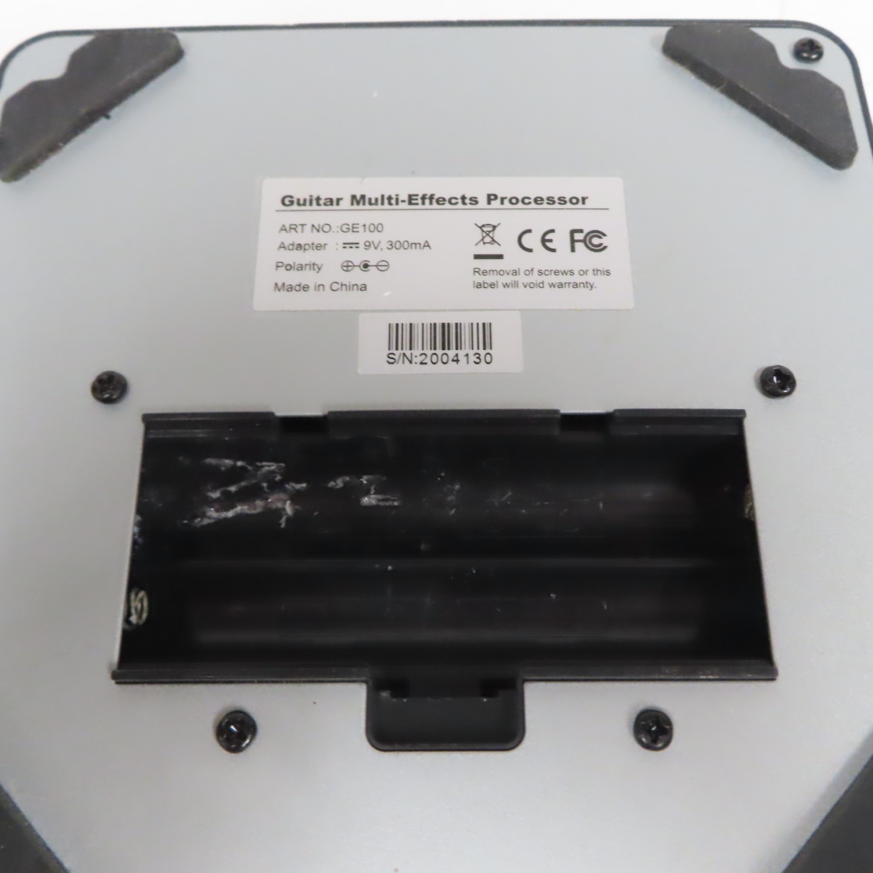 Mooer GE100 MultiEffects Electric Guitar Floor Processor/Pedal