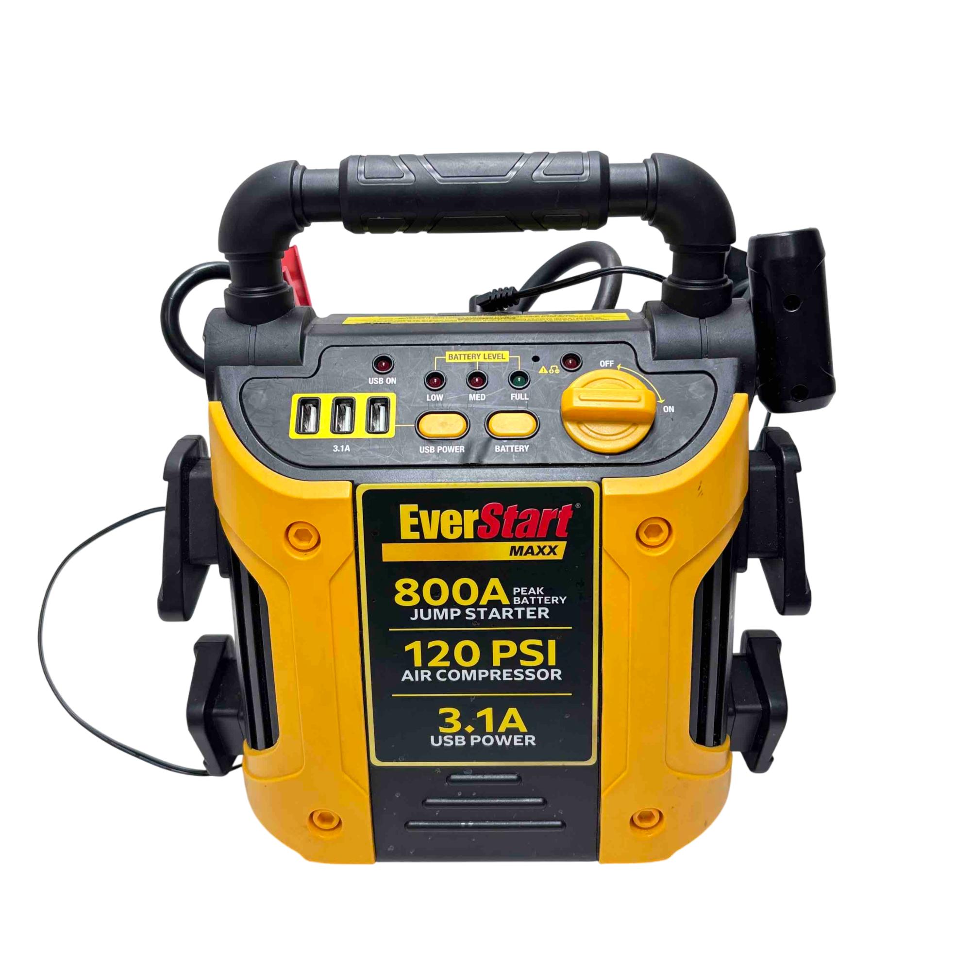 EverStart J7CE 800A Peak Battery Jump Starter/120 PSI Air Compressor