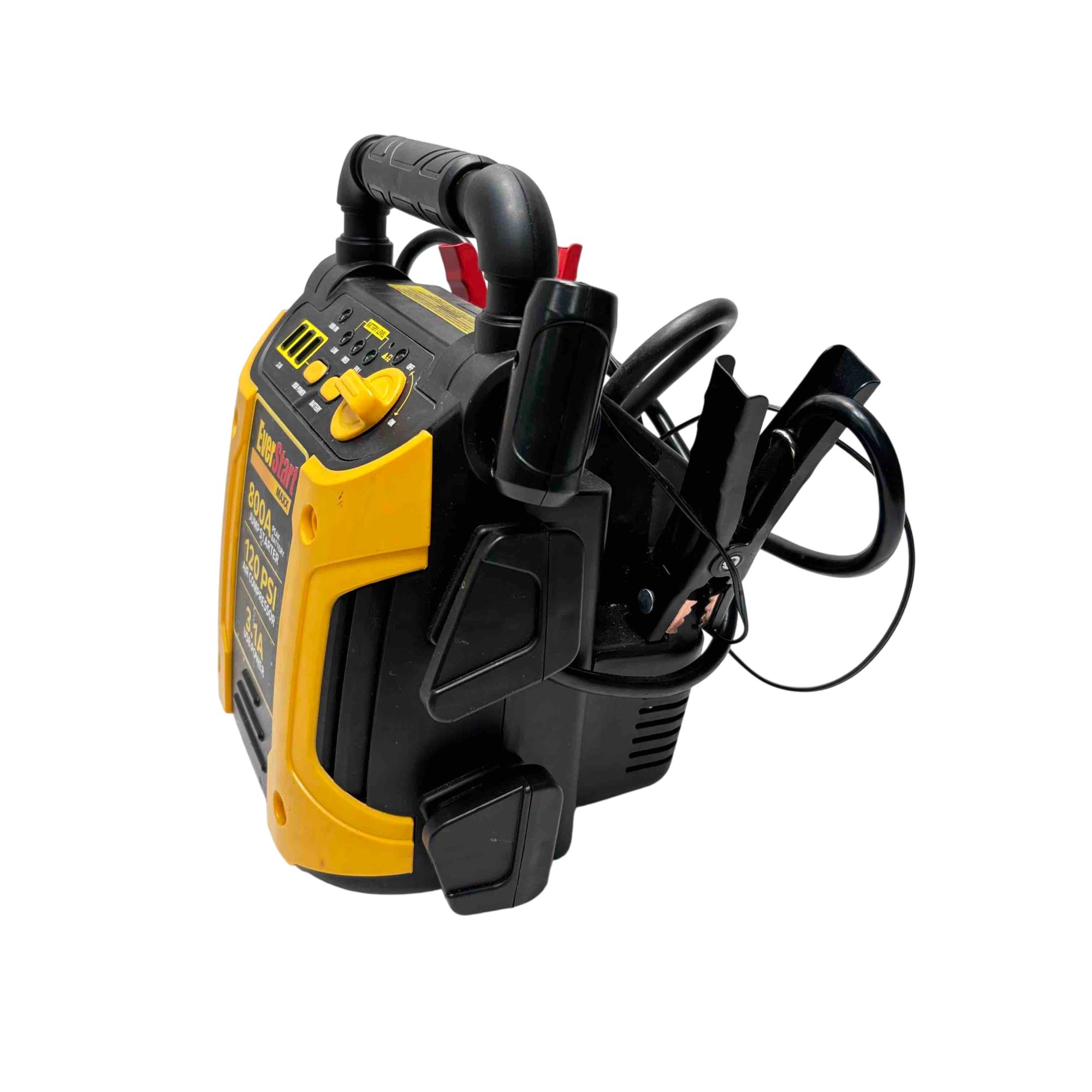 EverStart J7CE 800A Peak Battery Jump Starter/120 PSI Air Compressor