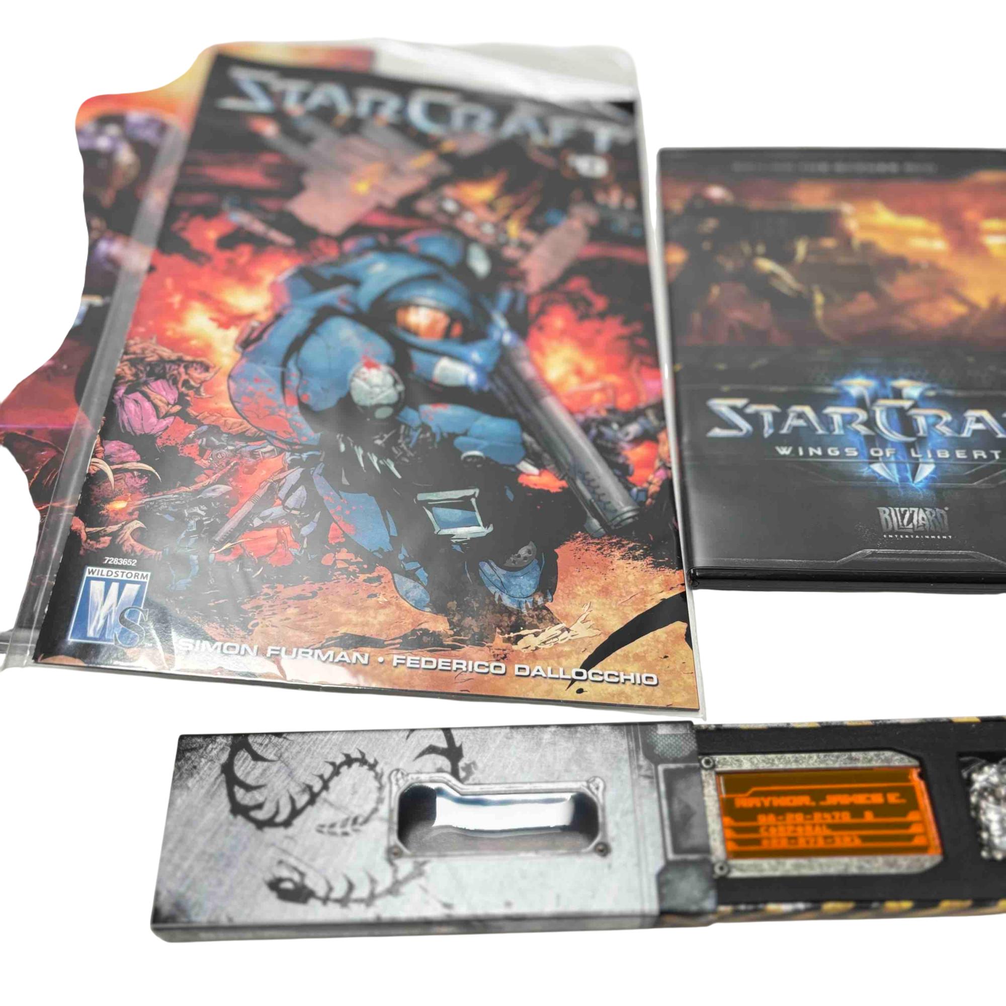 Starcraft II: Wings of Liberty PC Game Bundle Collector's
