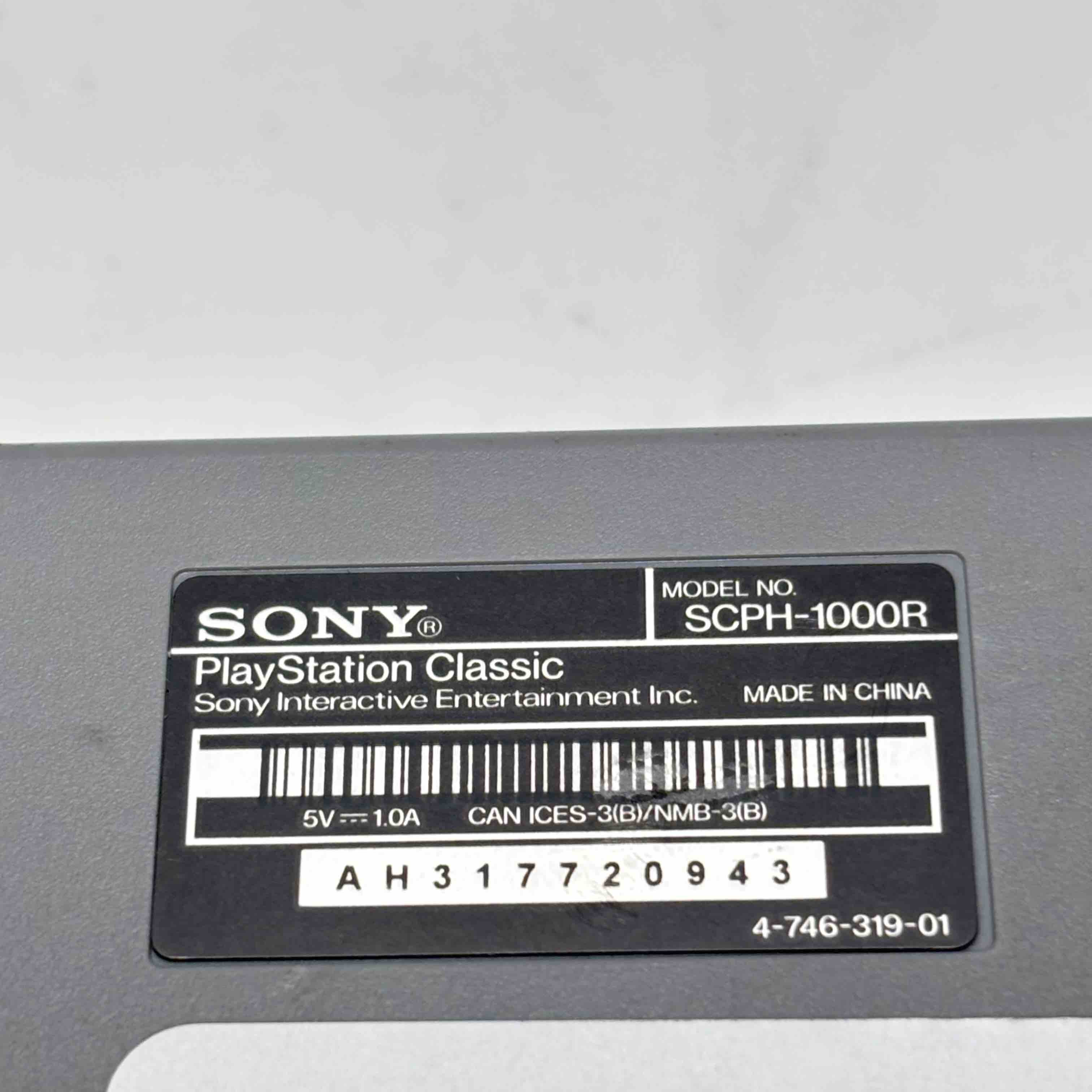 Sony PlayStation Classic SCPH-1000R Video Gaming Console 9325