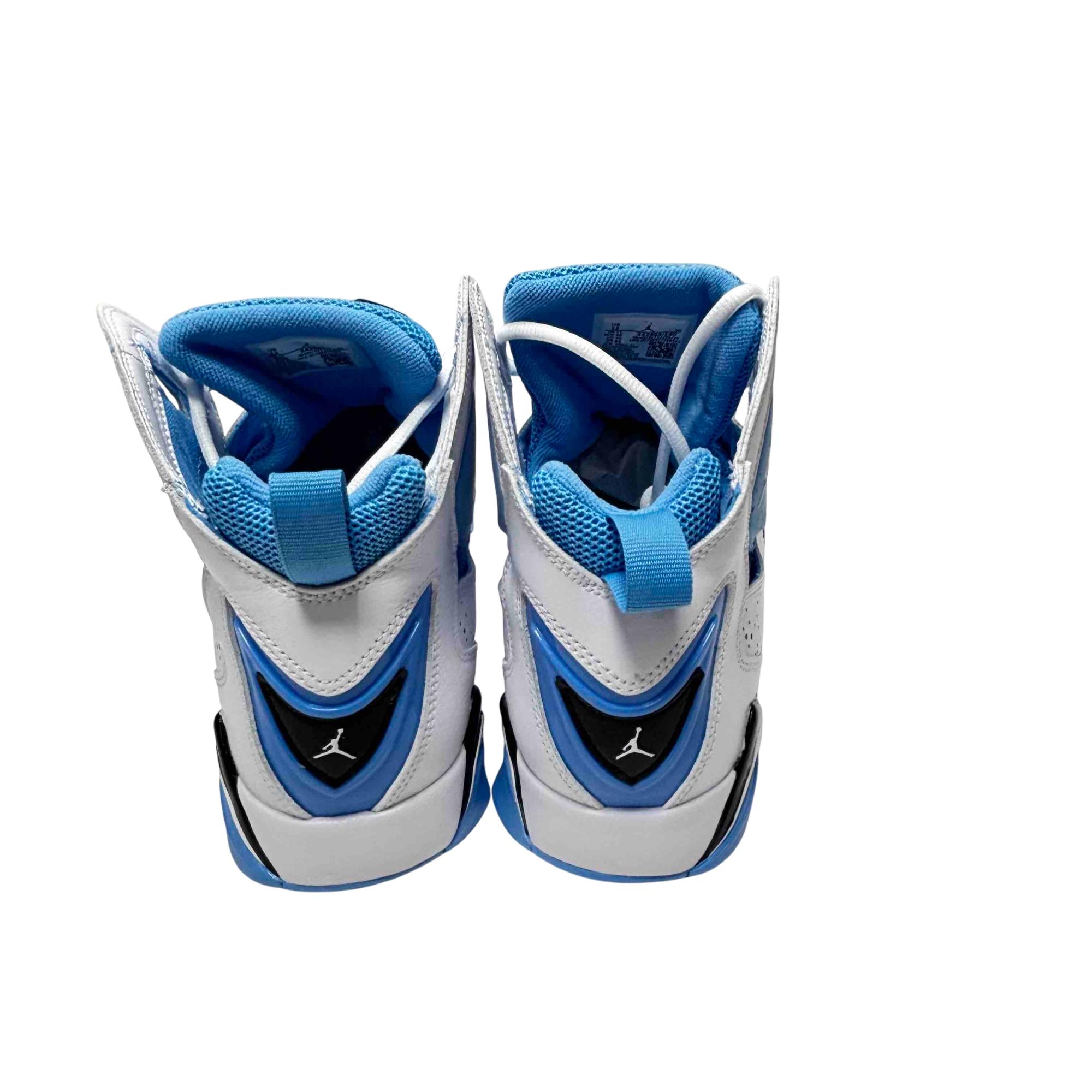 jordan true flight white blue